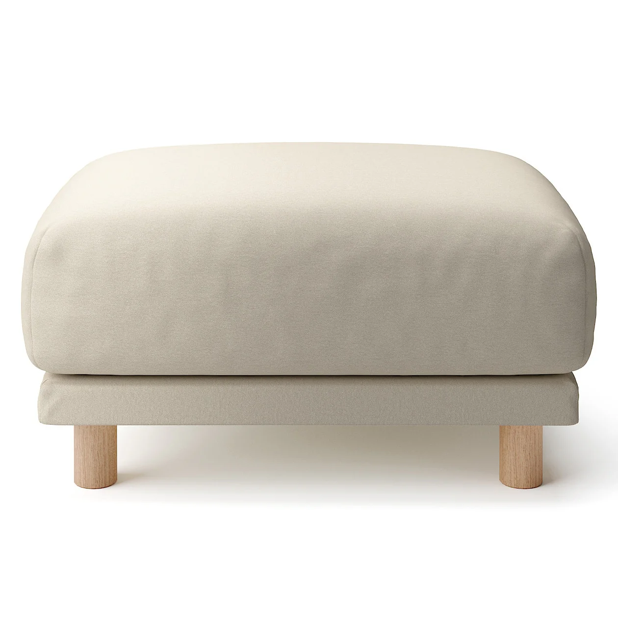 Cotton Canvas Cover for Urethane Pocket Coil Sofa - Ottoman (Ottoman Sold Separately) - Image 3