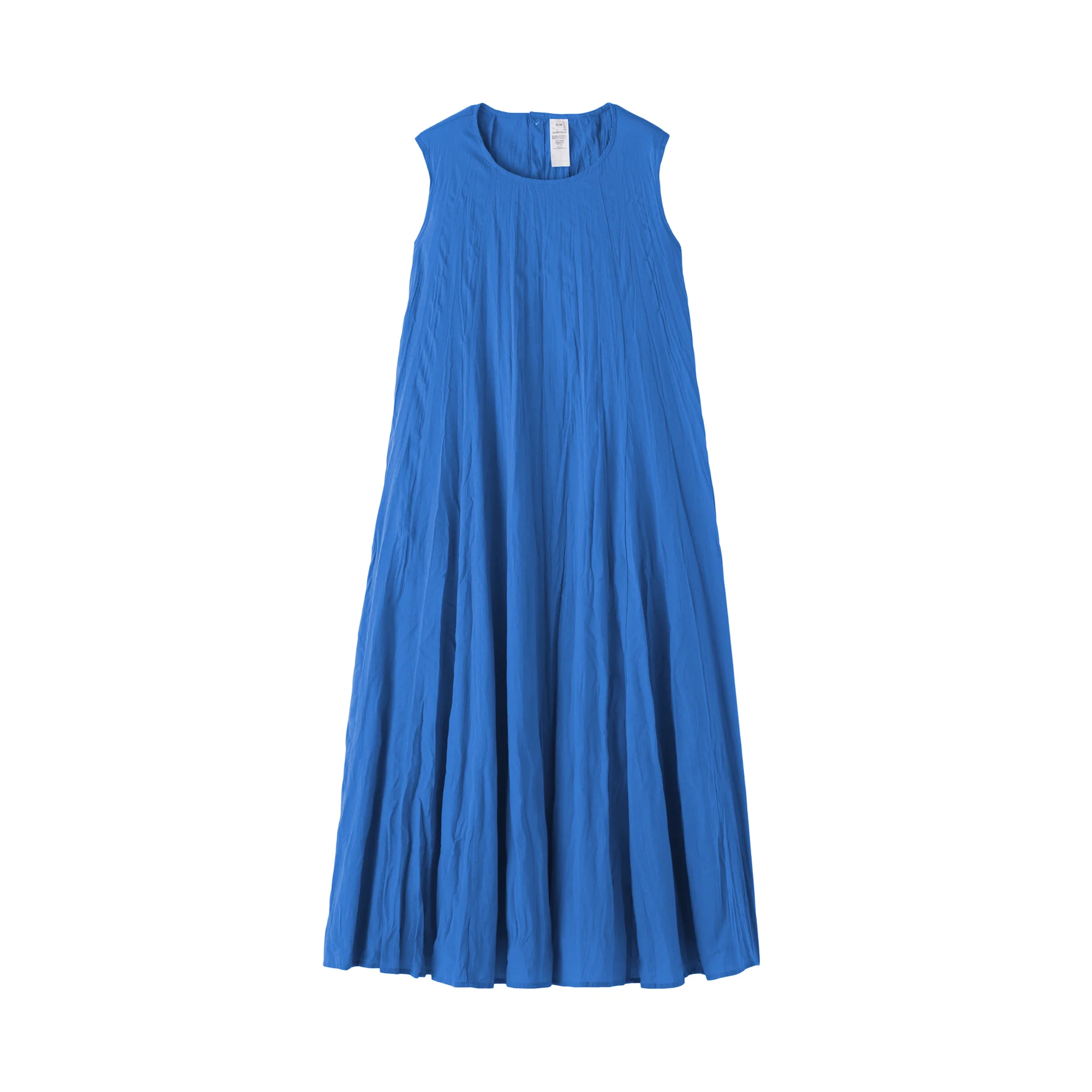 Cotton Crepe Sleeveless Dress - Image 2