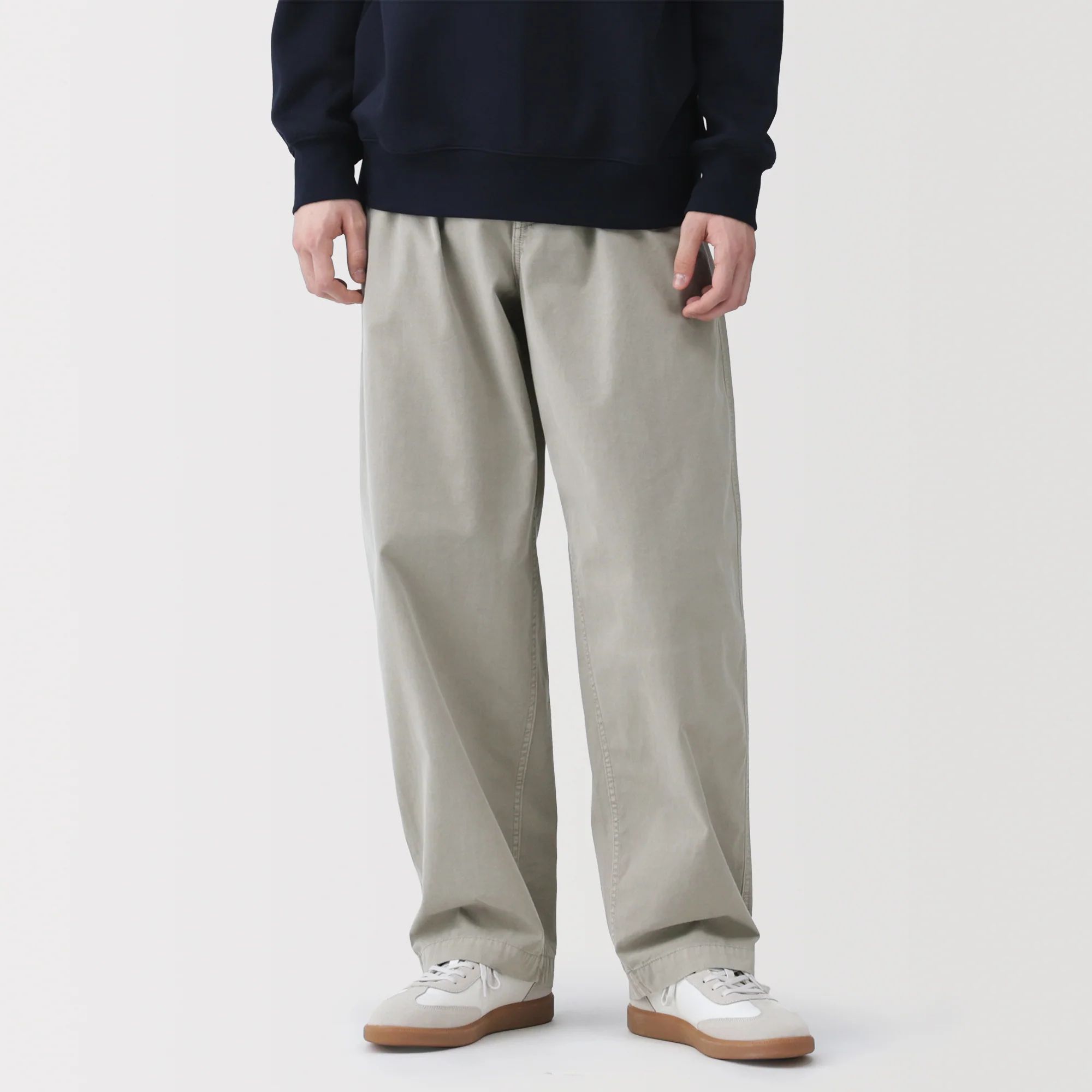Cotton Garment Dyed Pants - Image 12