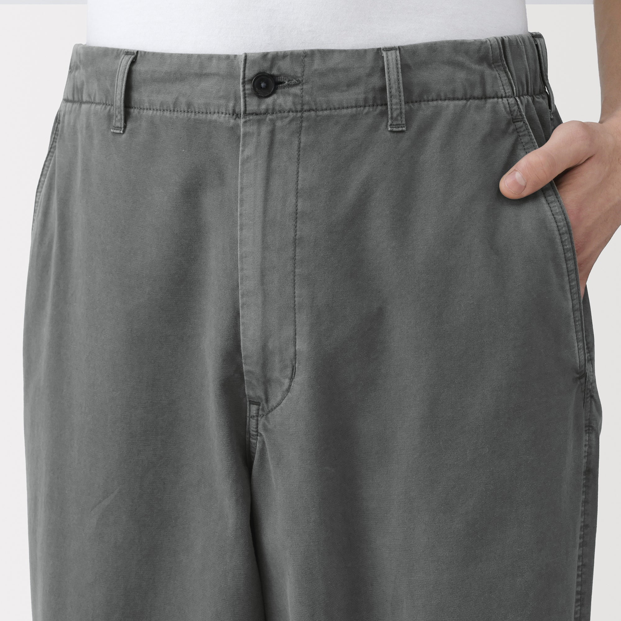 Cotton Garment Dyed Pants - Image 25
