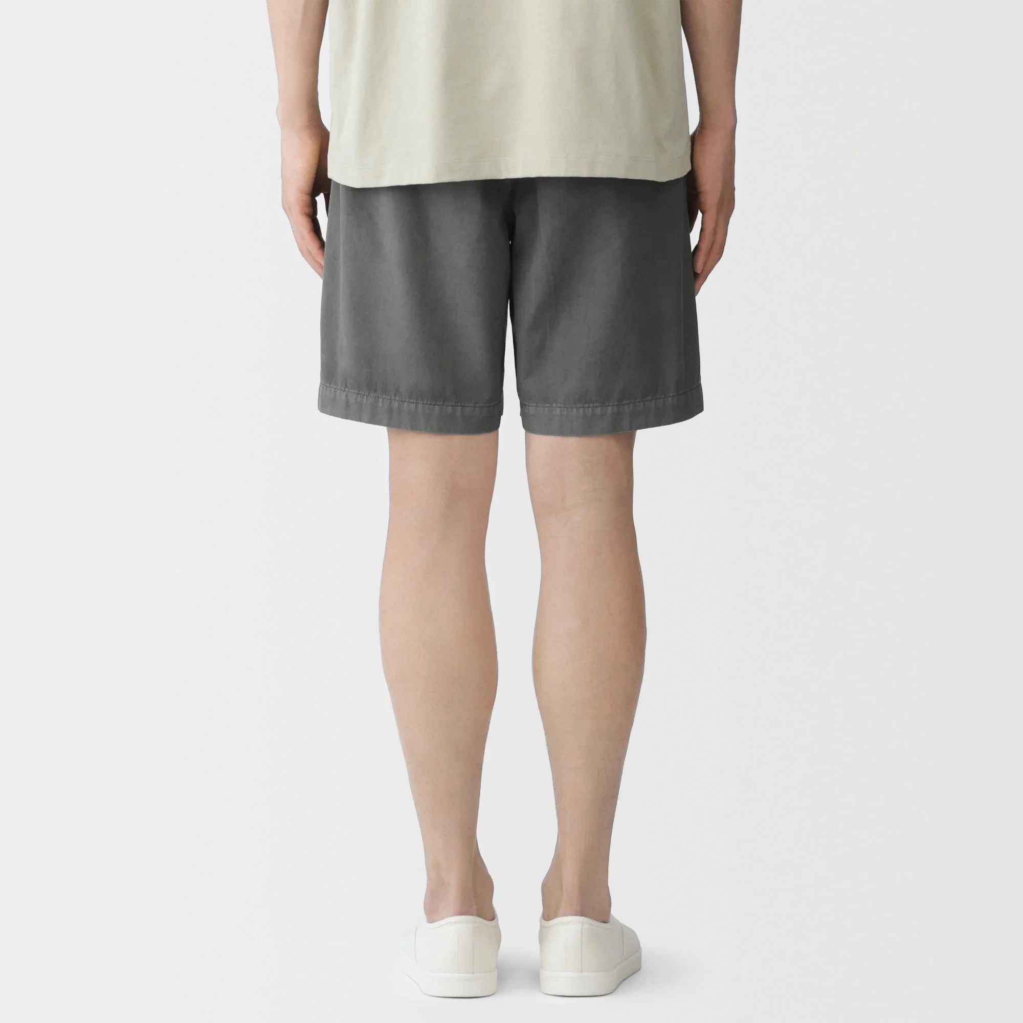 Cotton Garment-Dyed Shorts - Image 6