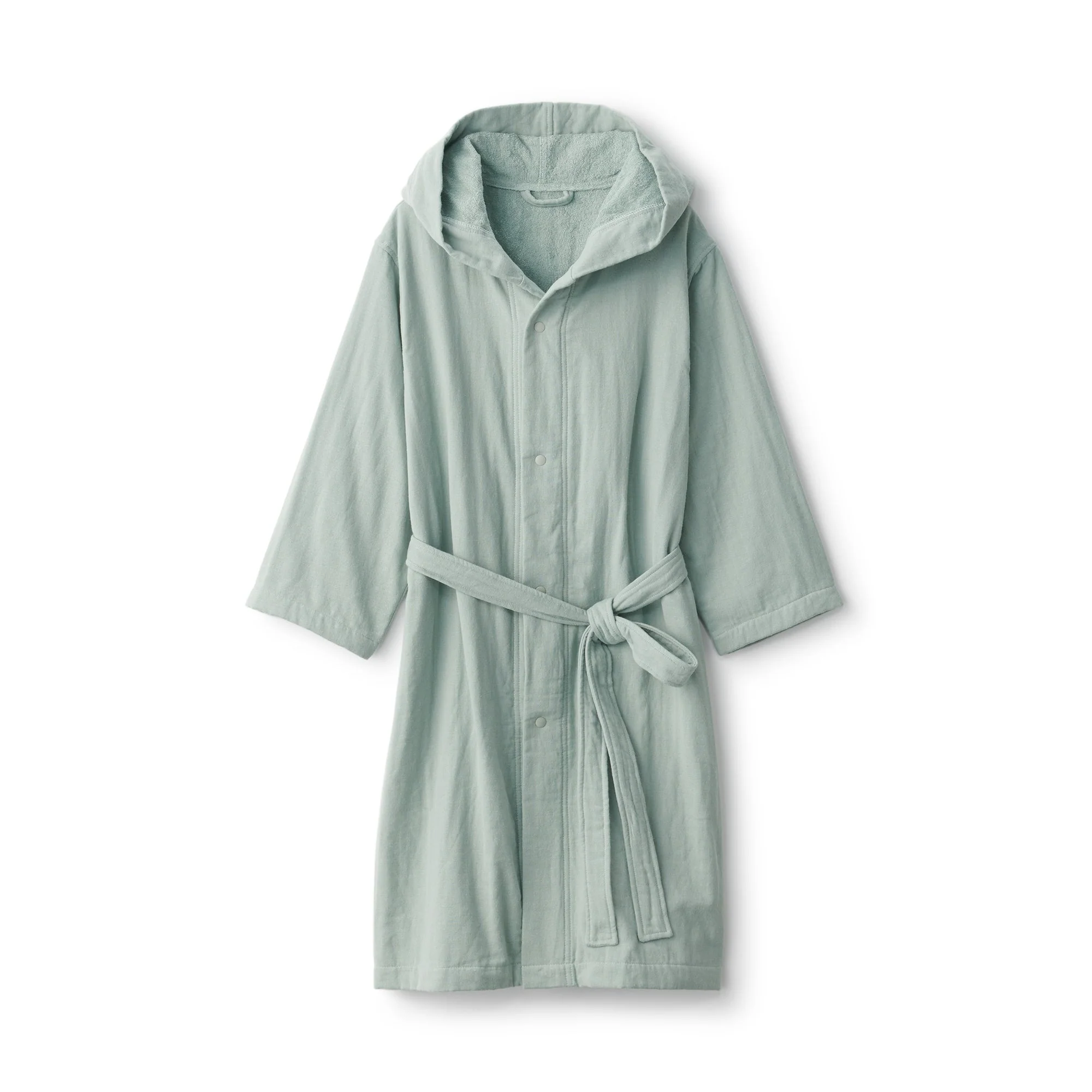 Cotton Gauze Pile Bathrobe