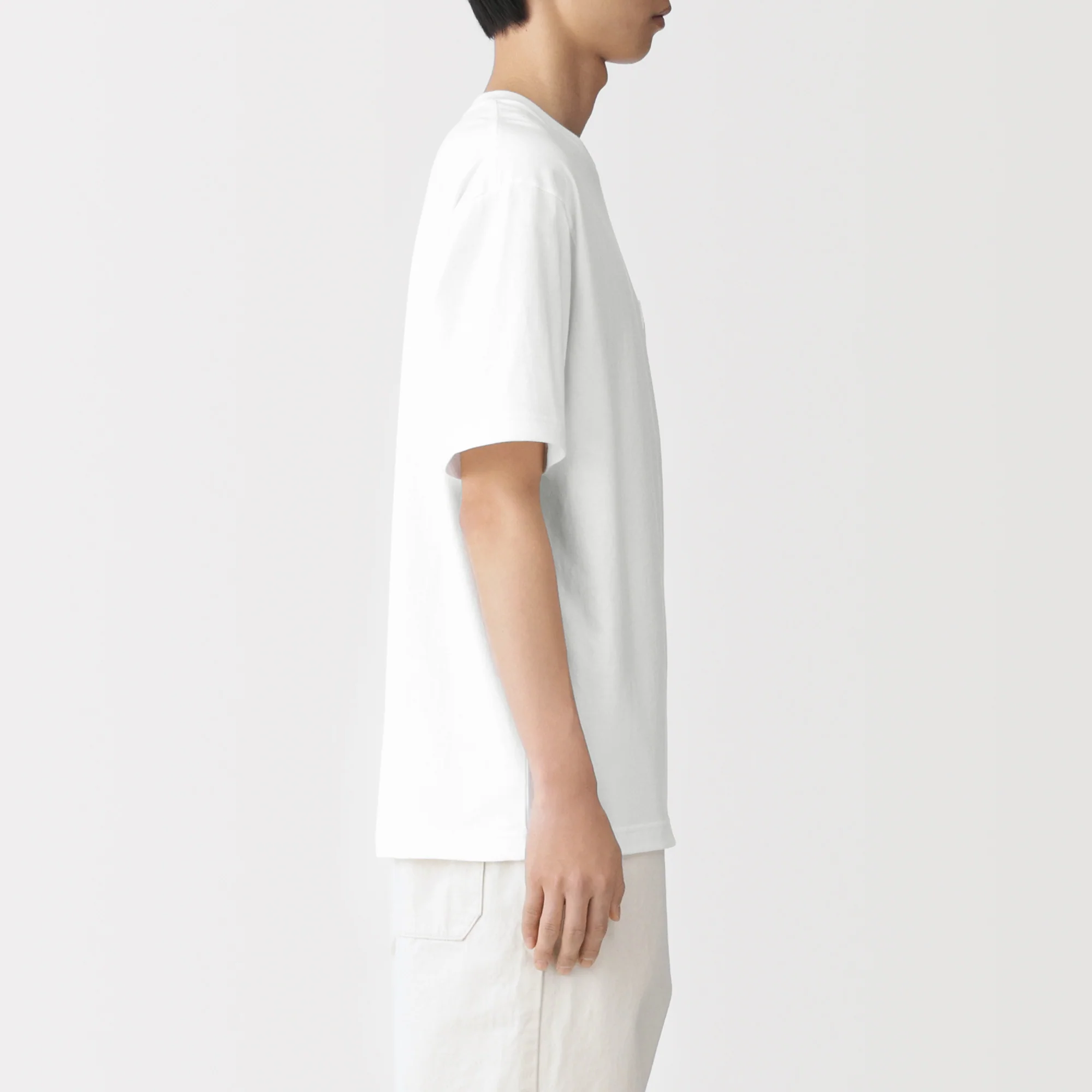 Cotton Jersey Wide T-Shirt - Image 13