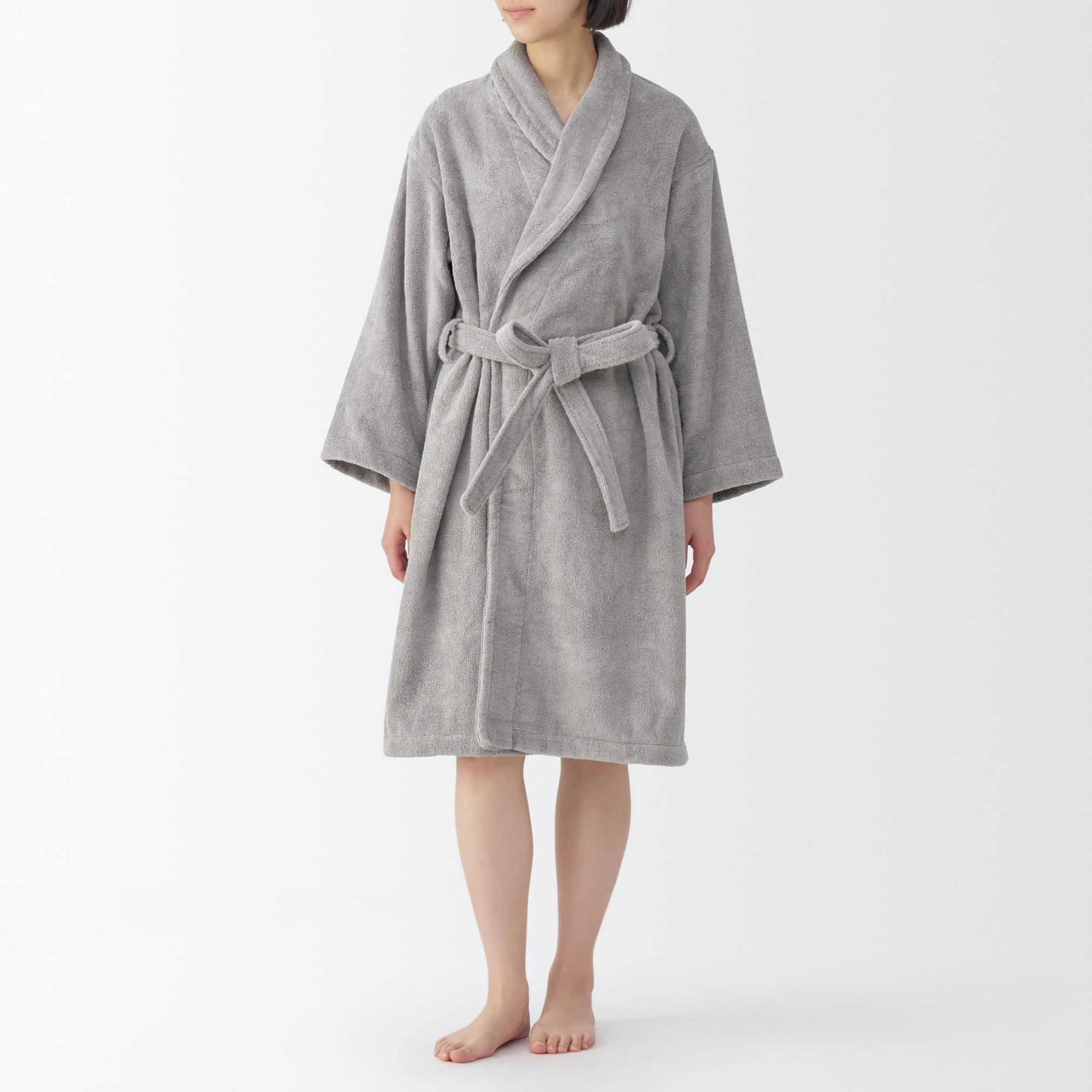 Cotton Pile Bathrobe - Image 2