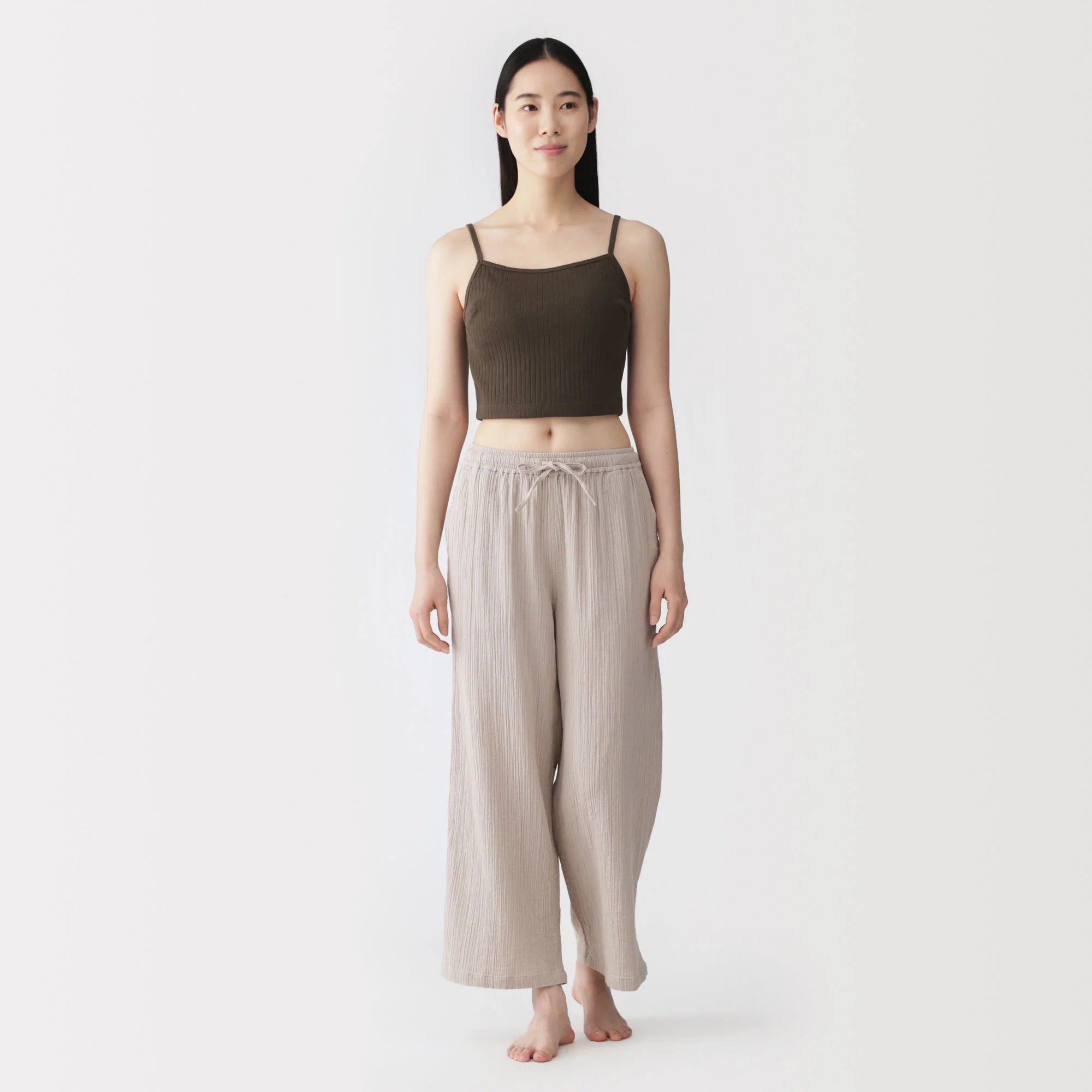 Cotton Rib Bra Camisole - Image 25