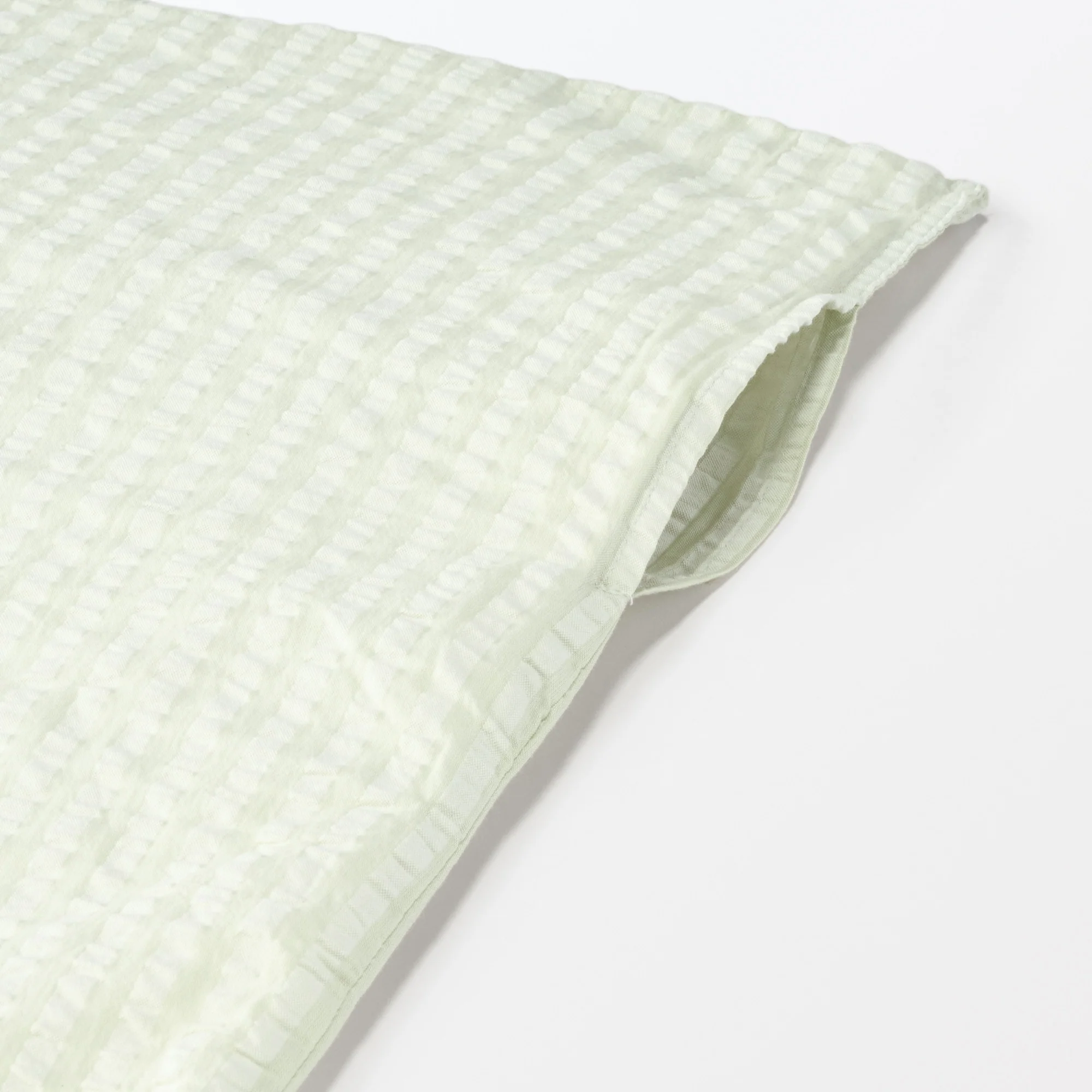 Cotton Seersucker Duvet Cover - Image 4