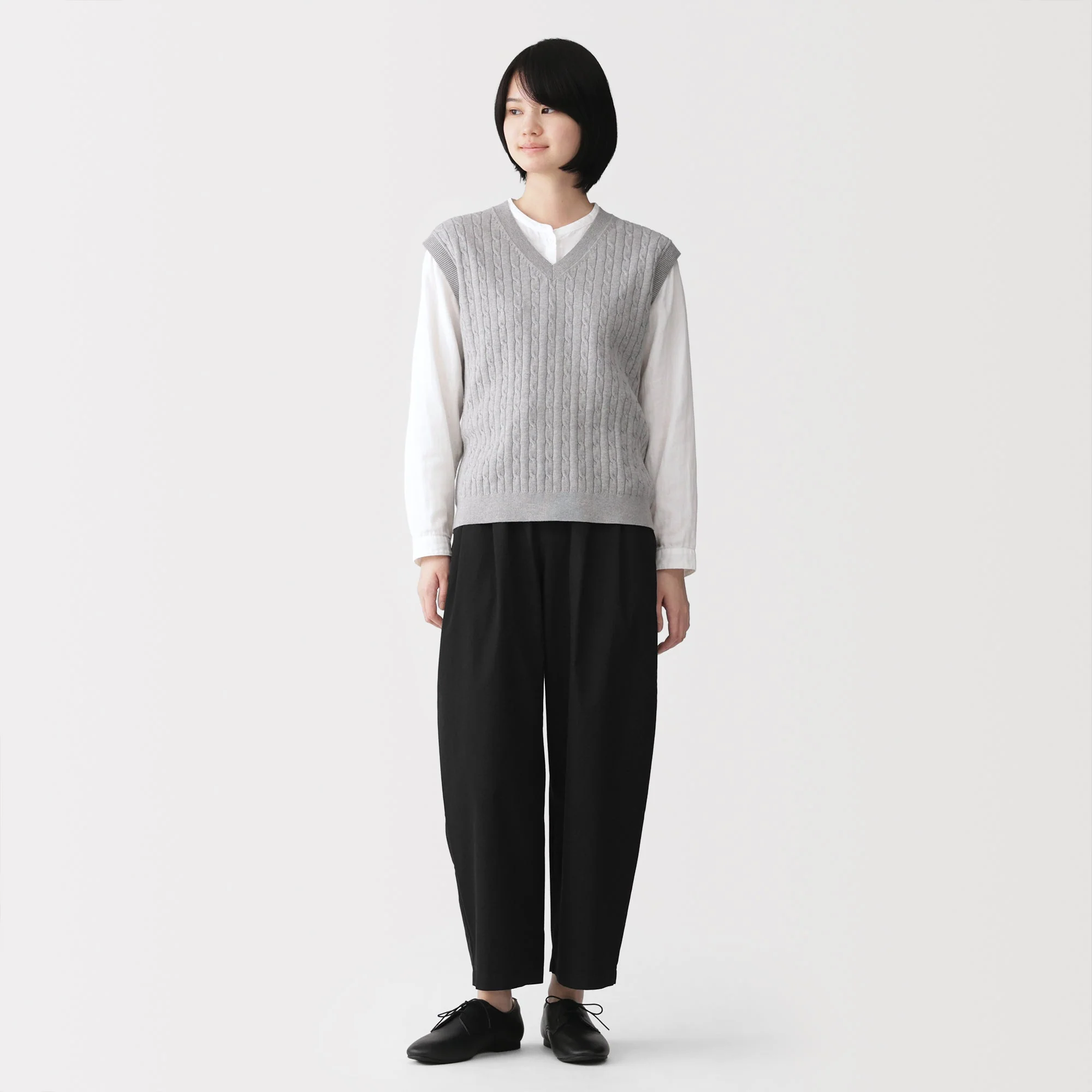 Cotton Twill Wide Tapered Pants - Image 31