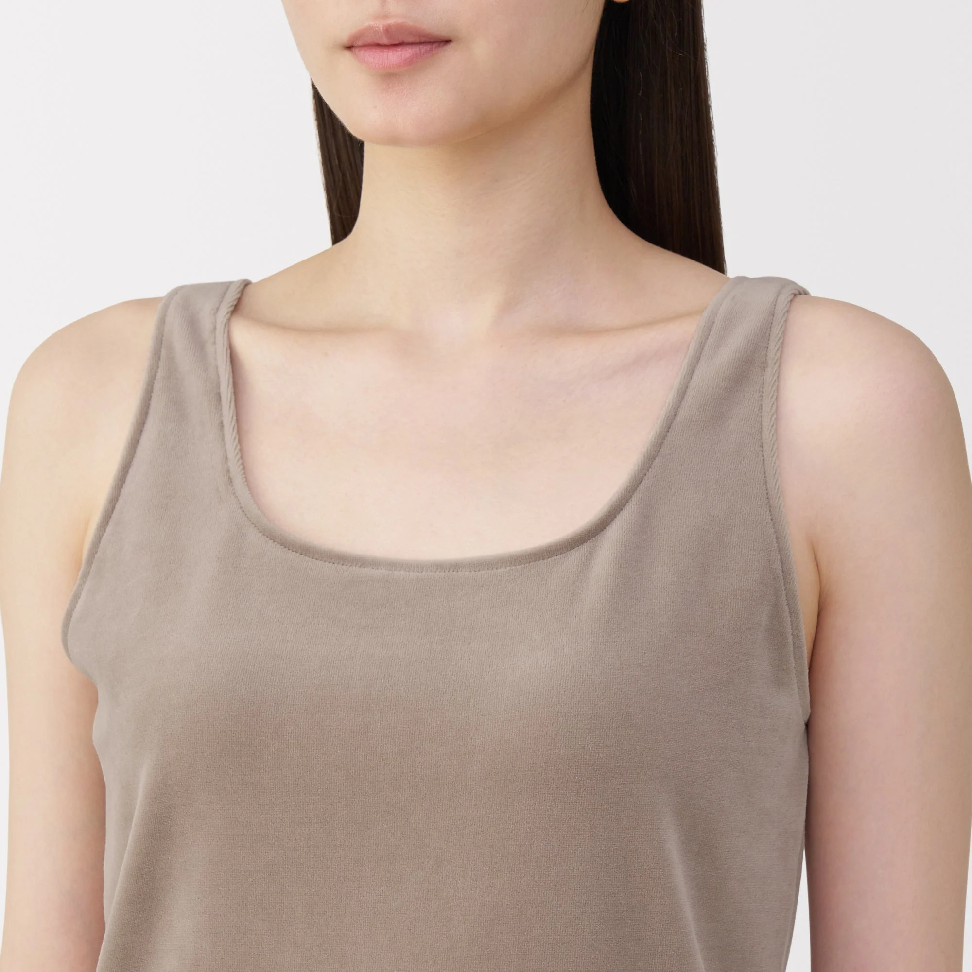 Cotton Velour Tank Top - Image 7