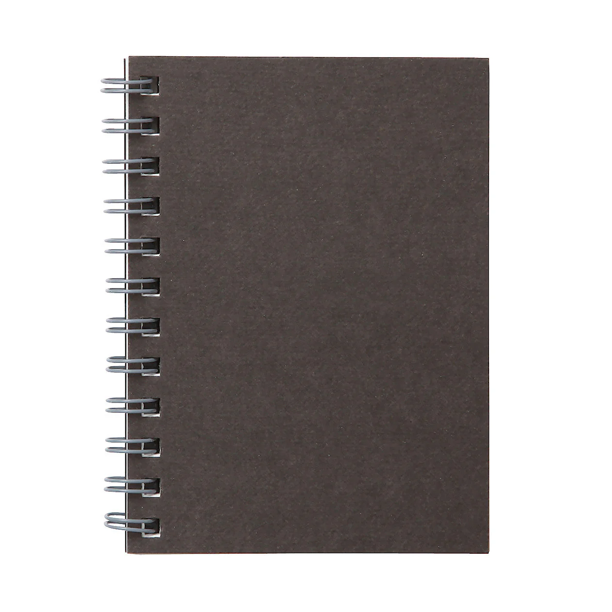 Dark Gray Double Ring Lined Notebook - Image 4