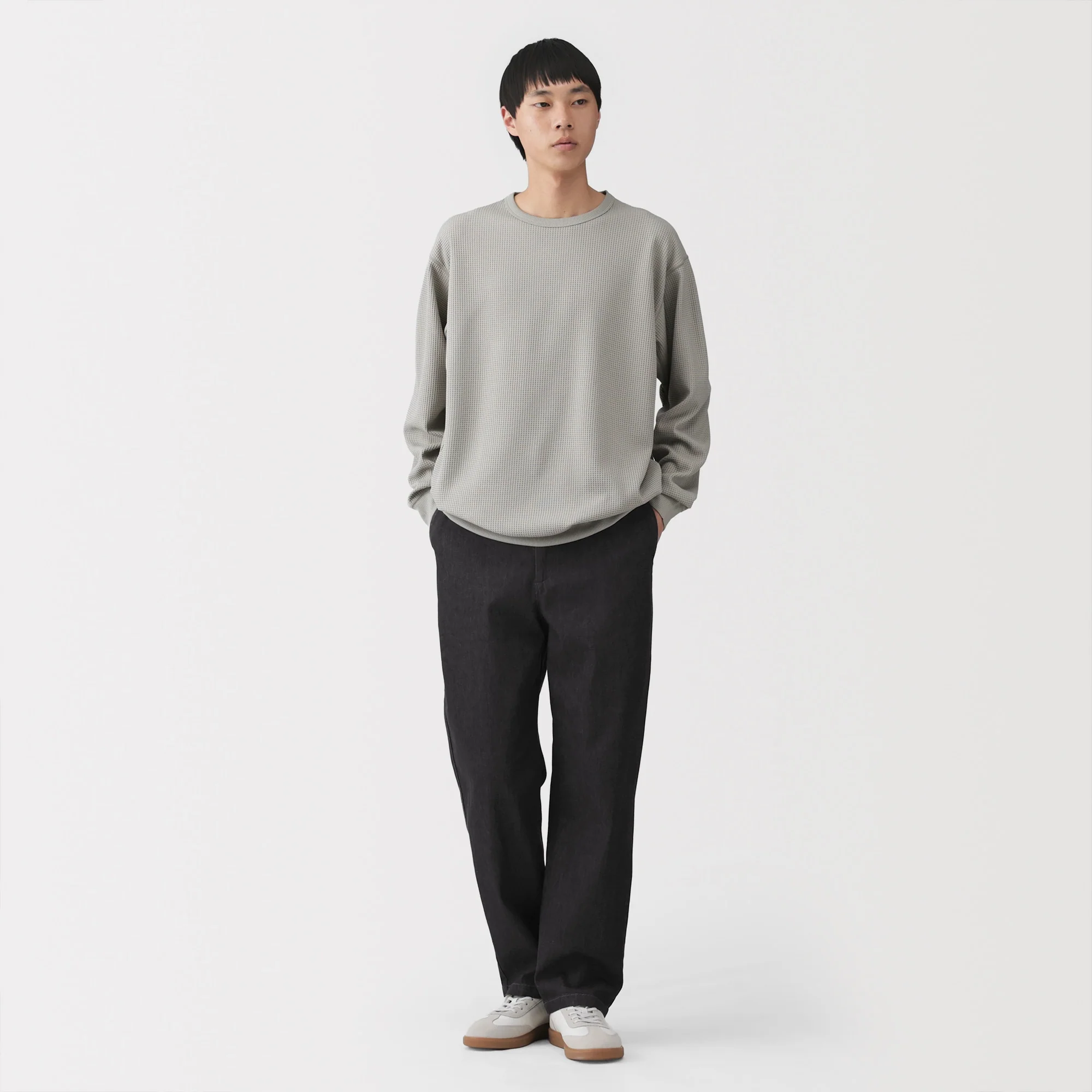 Denim Easy Pants