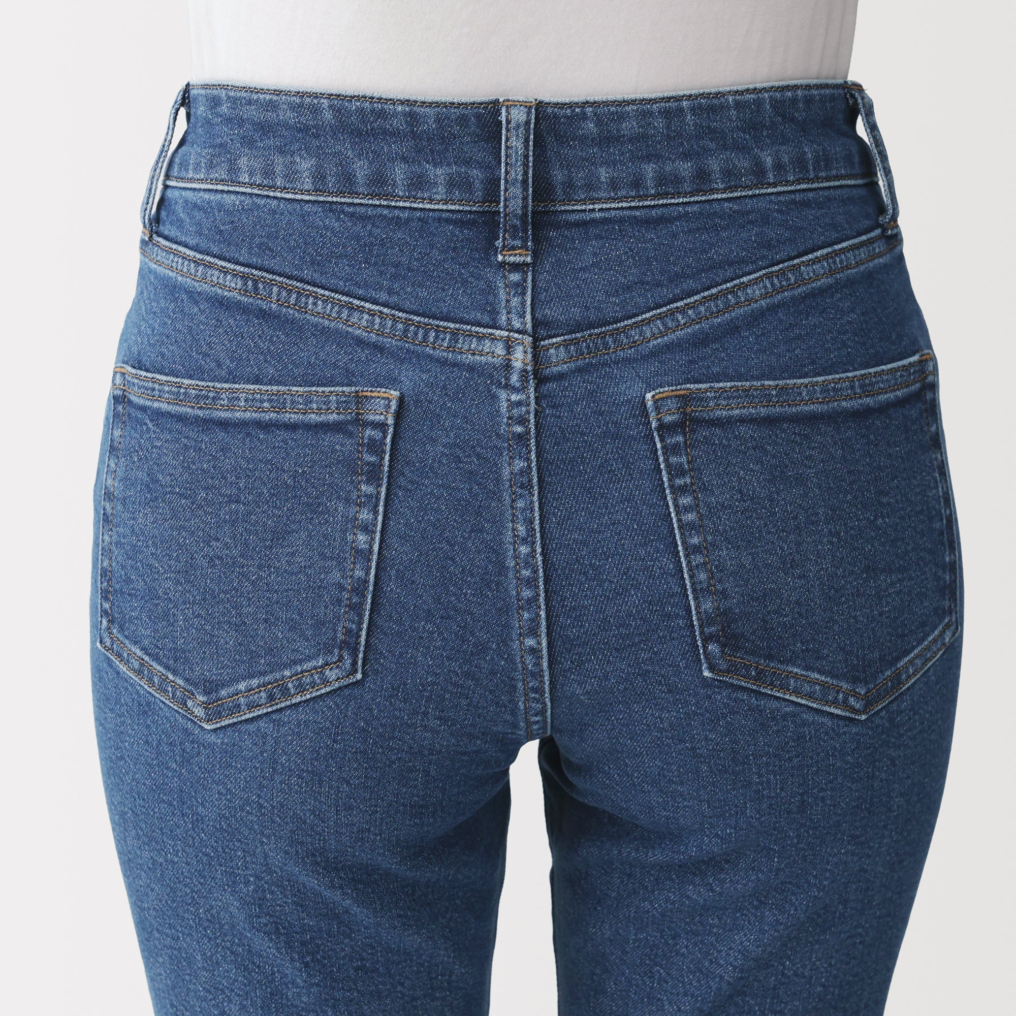 Denim Slim Straight Pants - Image 17