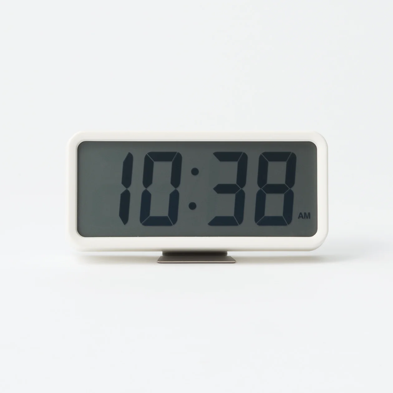 Digital Clock with Alarm - White - Medium