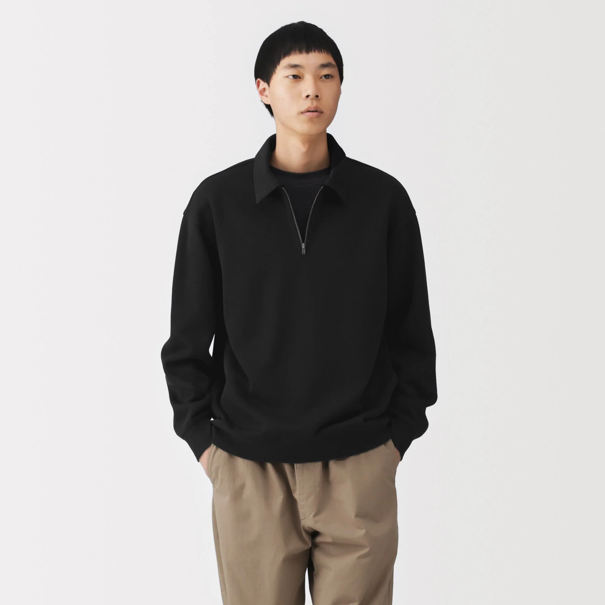 Double Knit Collared Pullover - Image 21