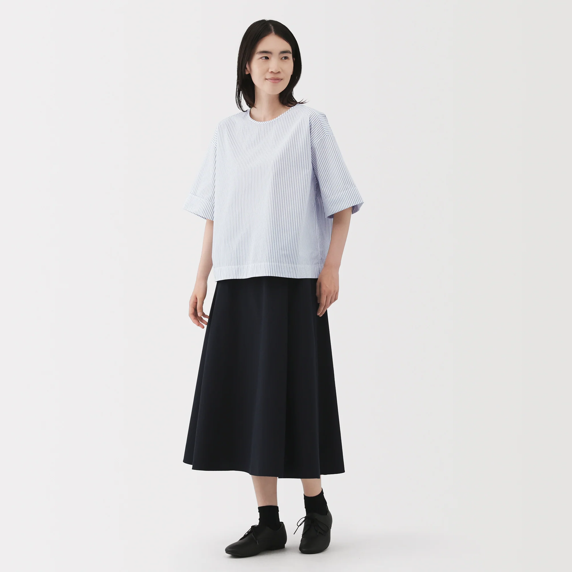 Broadcloth Half Sleeve Blouse - Image 31