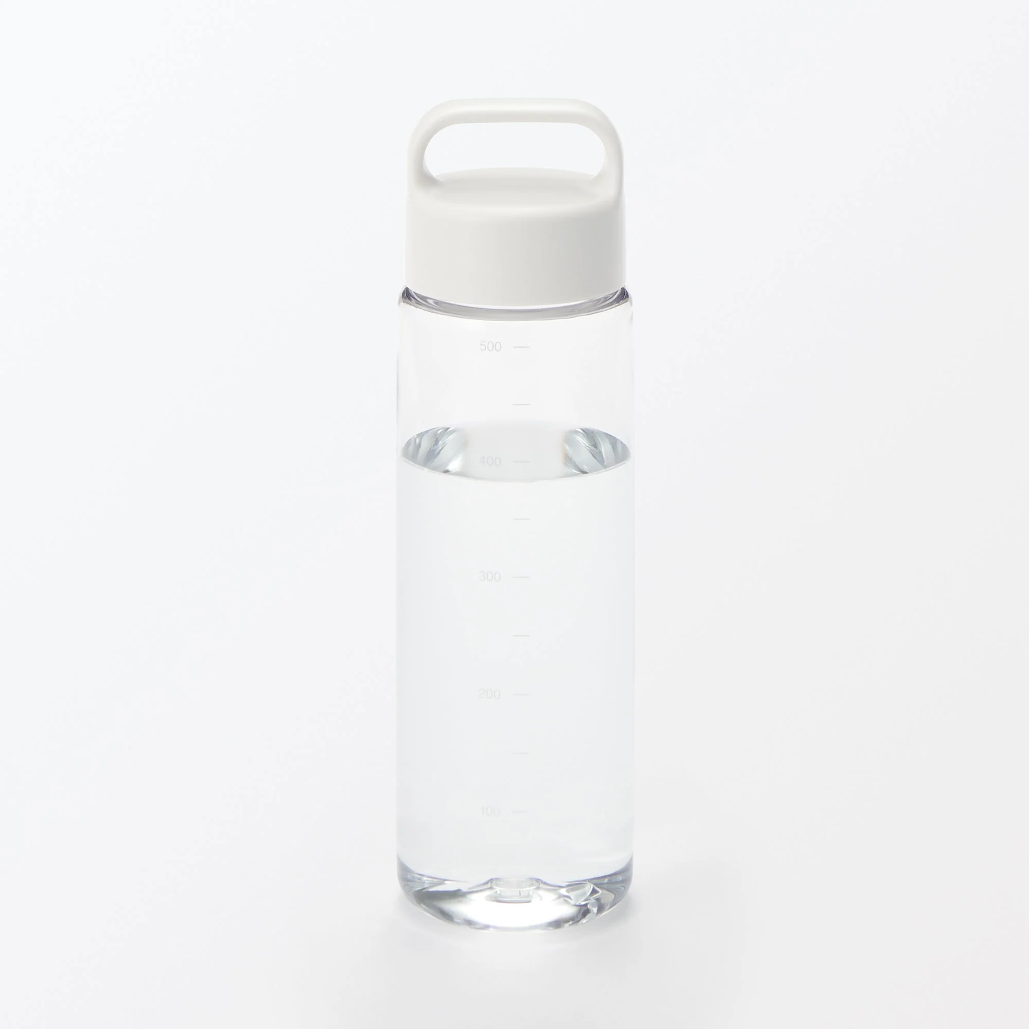 Easy-to-Carry Water Bottle With Scale - White (16.9 fl oz) - Image 6