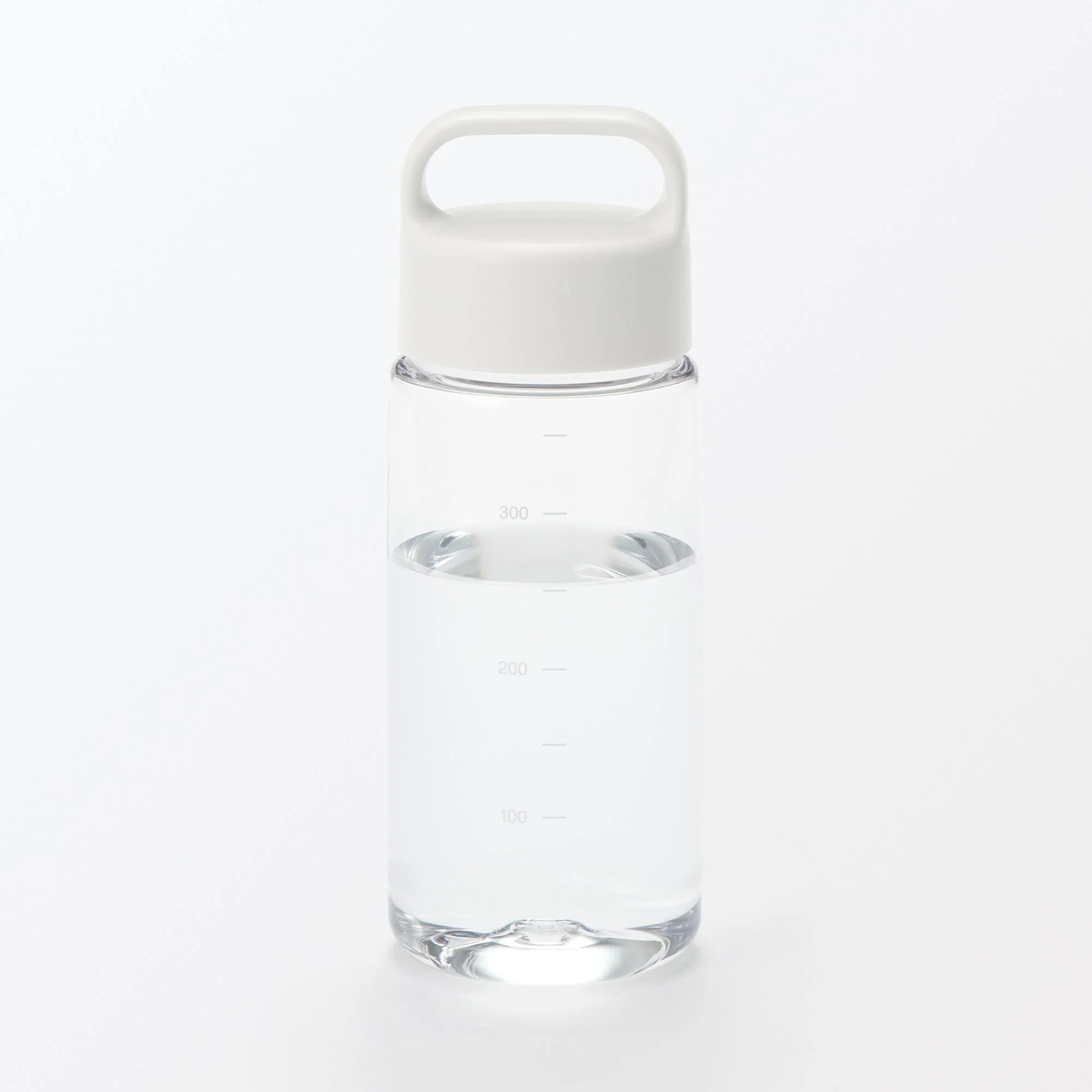 Easy-to-Carry Water Bottle With Scale - White (11.8 fl oz) - Image 5