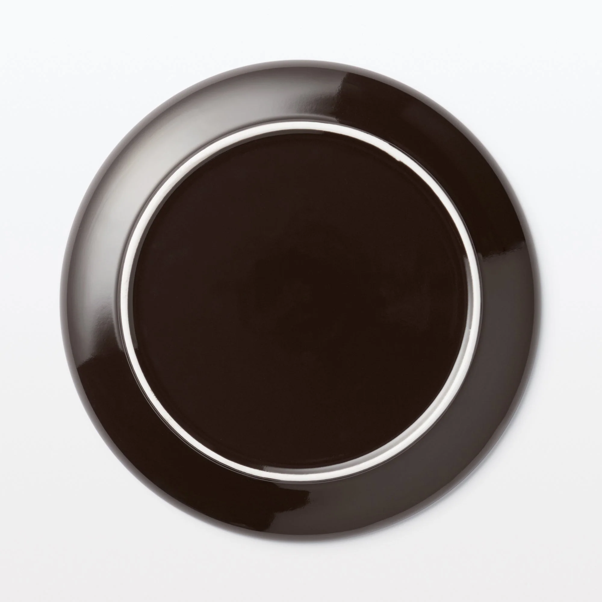 Everyday Tableware Lunch Plate - Dark Brown - Image 4