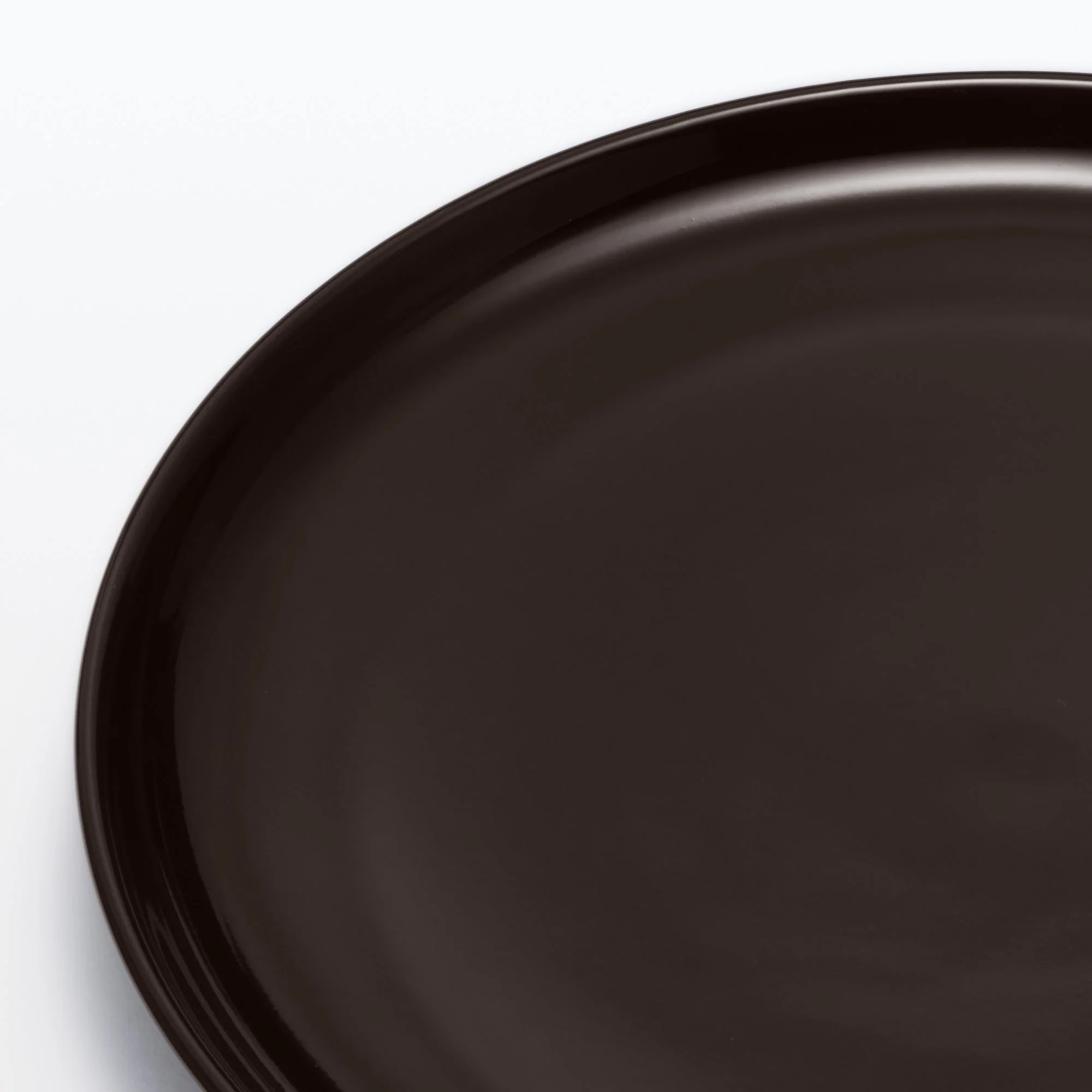 Everyday Tableware Lunch Plate - Dark Brown - Image 5