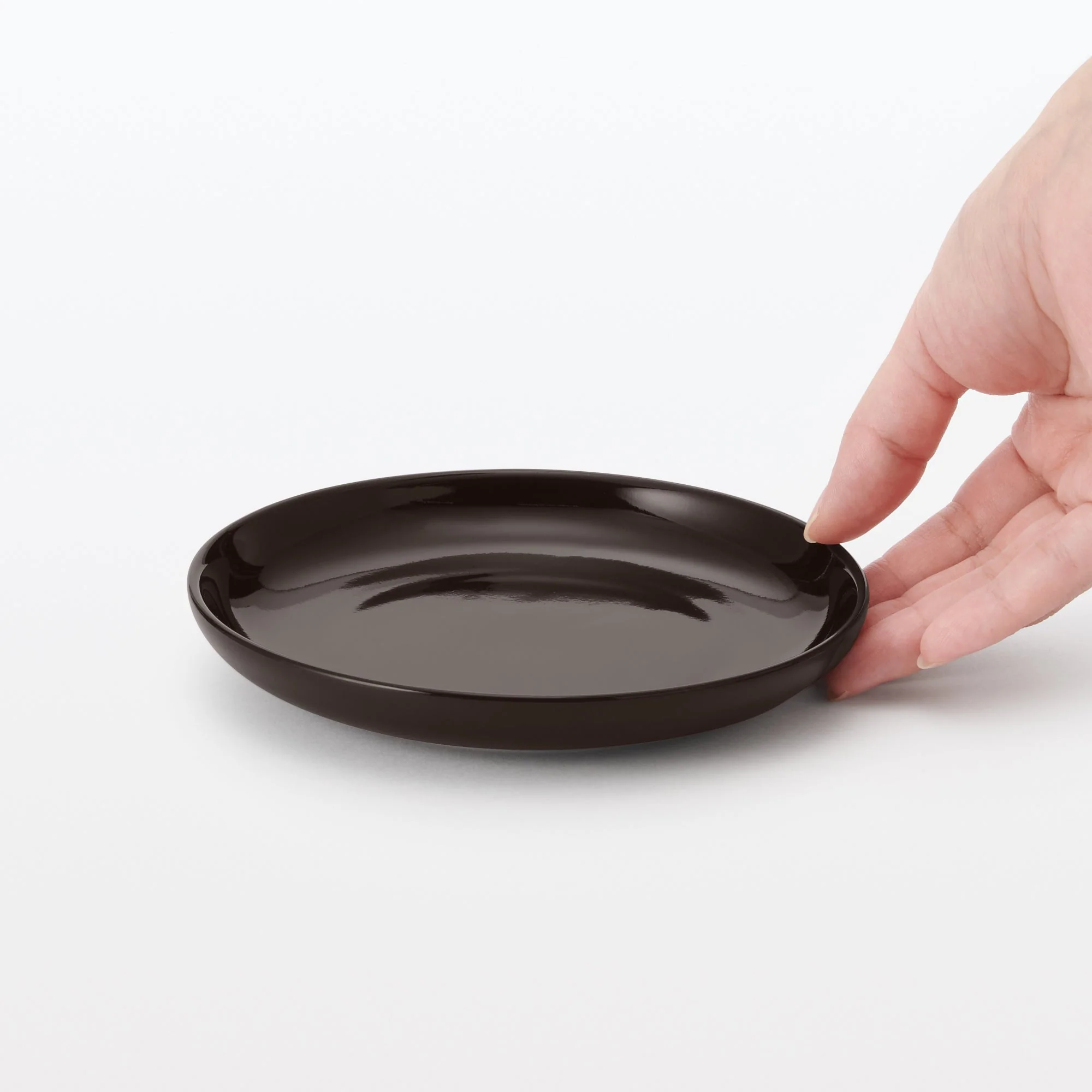 Everyday Tableware Bread Plate - Dark Brown - Image 6