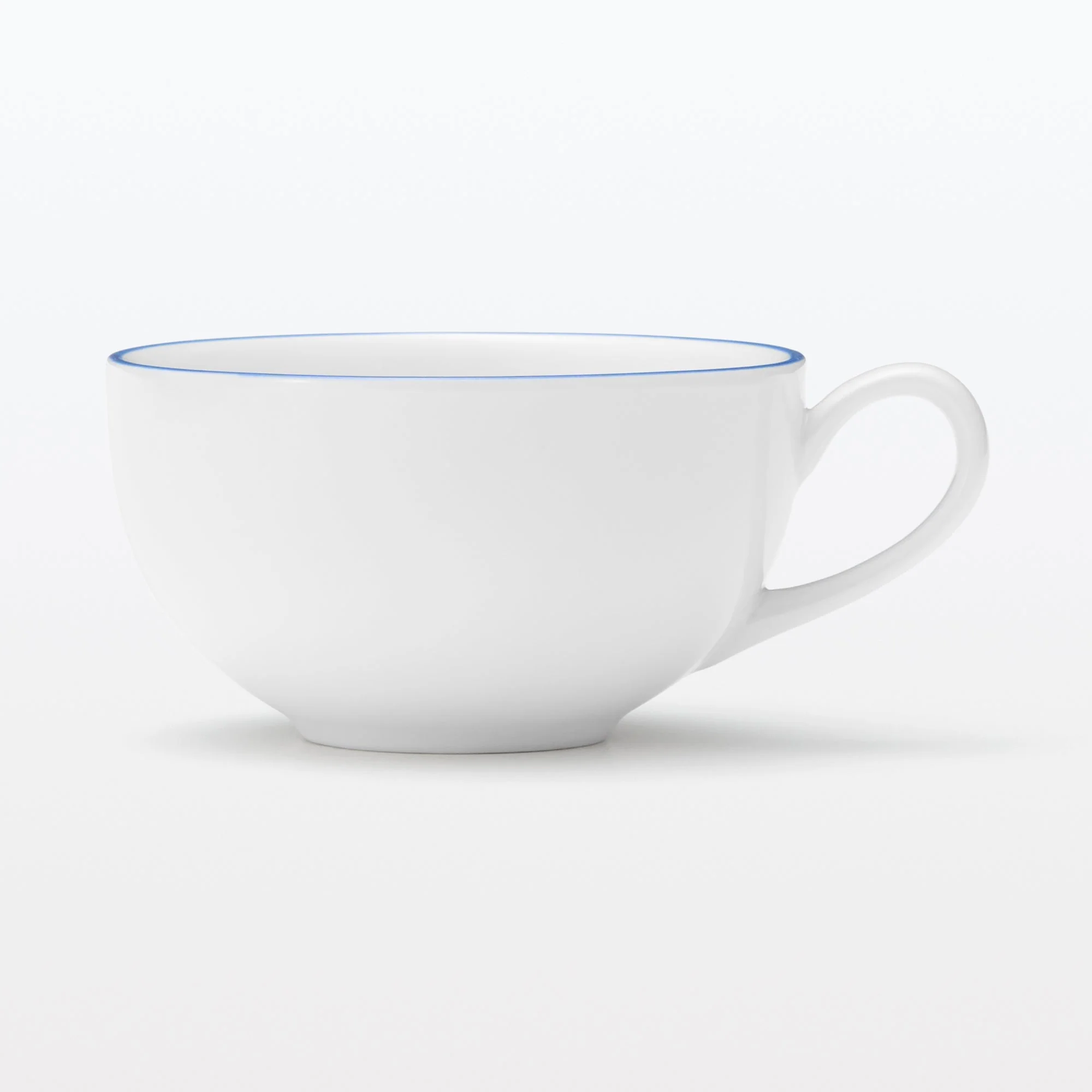 Everyday Tableware Teacup - Blue Stripe - Image 3