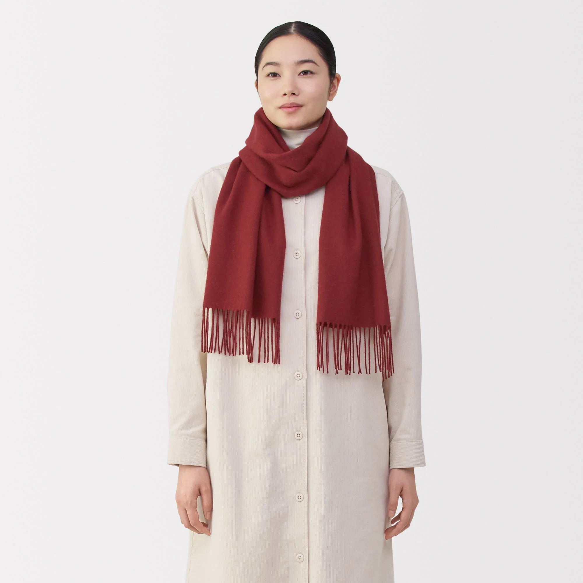 Fluffy Wool Scarf