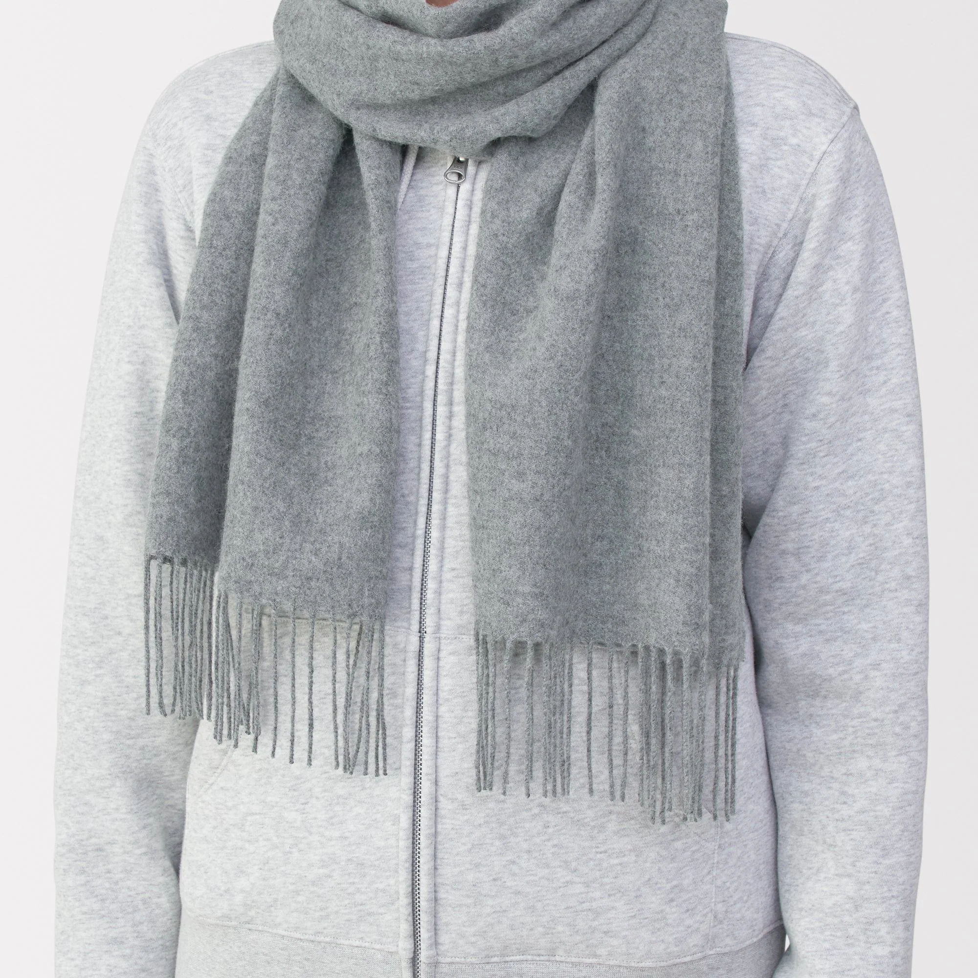 Fluffy Wool Scarf - Image 10