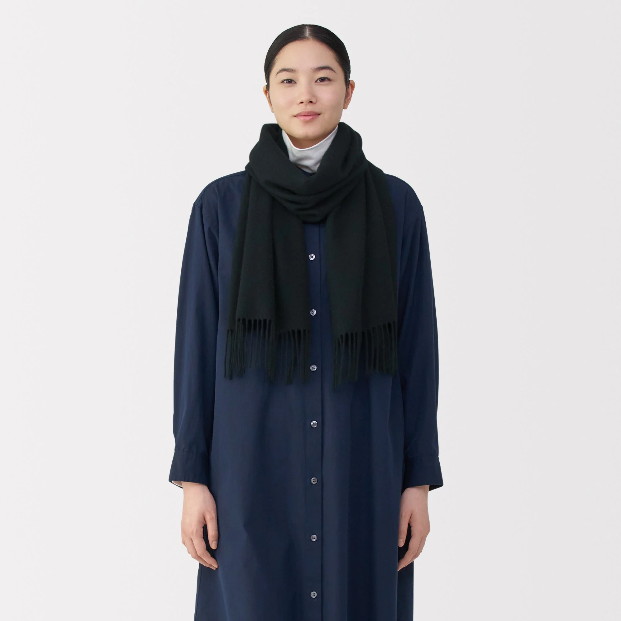 Fluffy Wool Scarf - Image 13