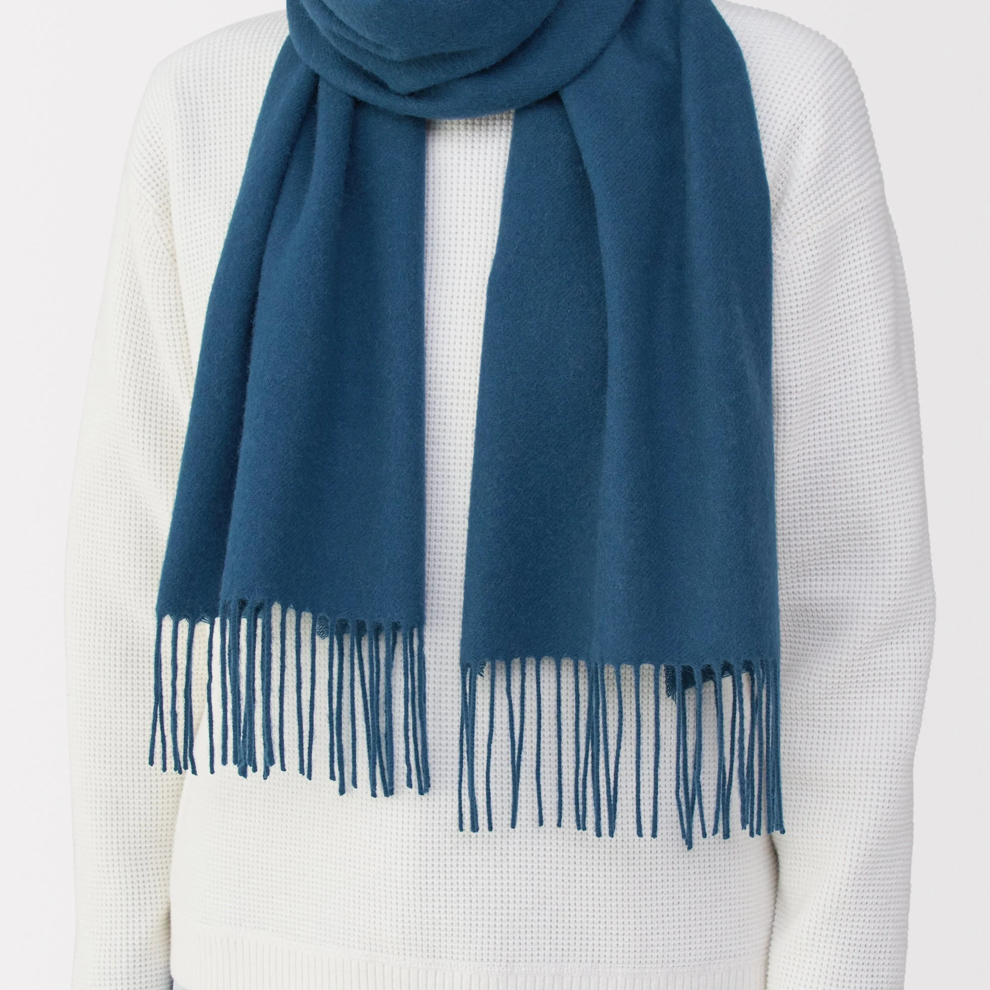 Fluffy Wool Scarf - Image 20