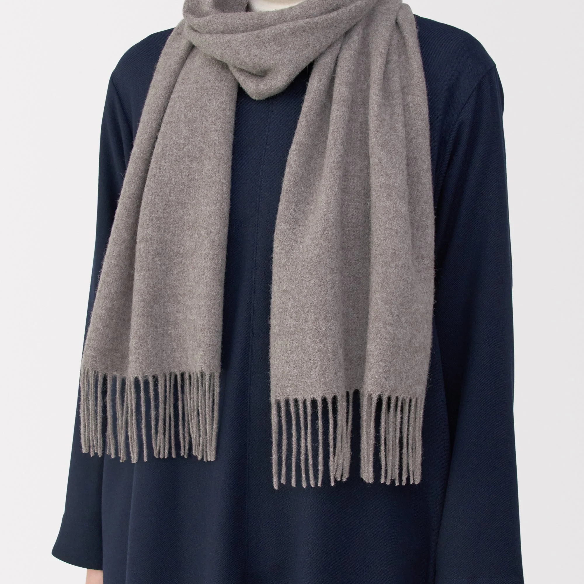 Fluffy Wool Scarf - Image 25