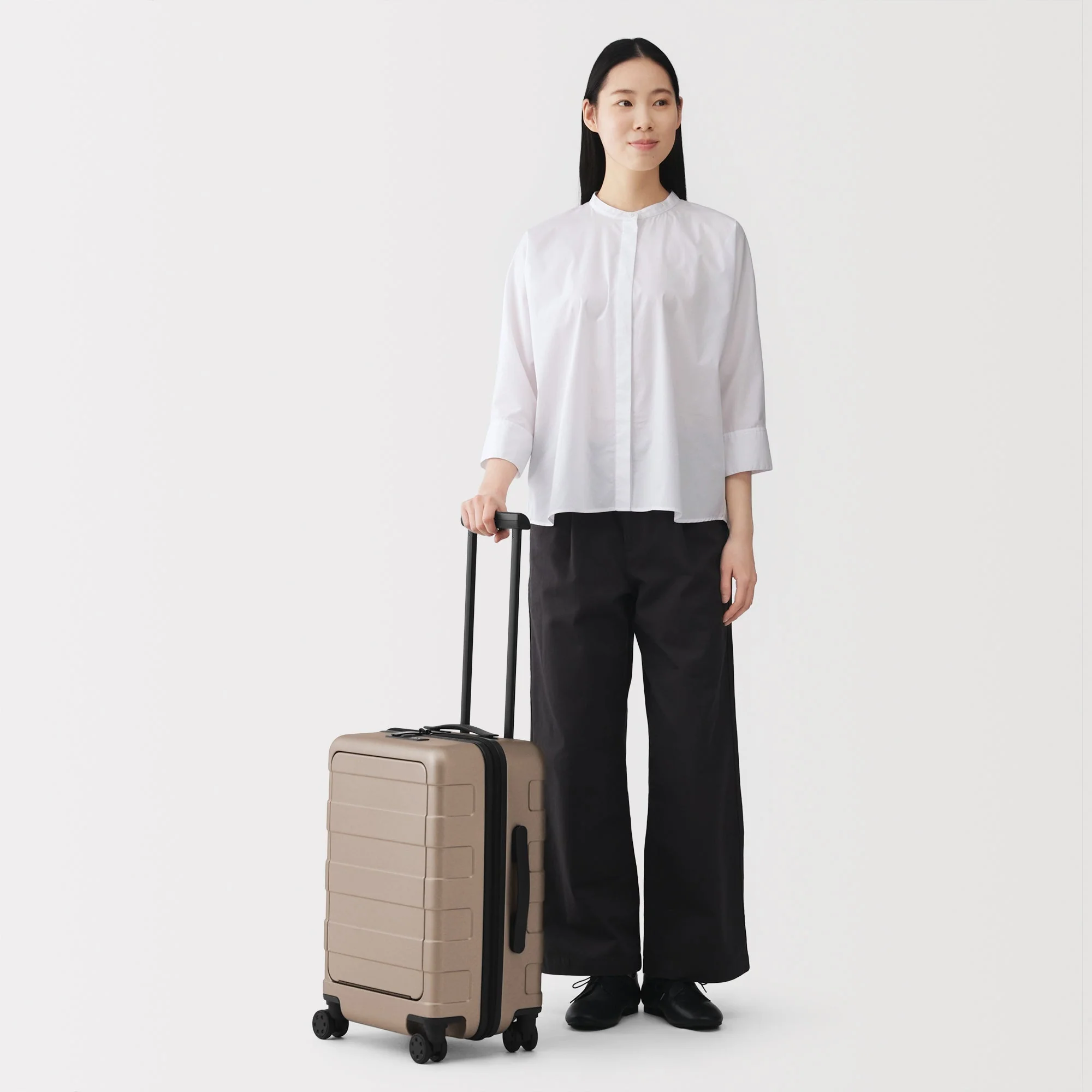 Front Open Hard Shell Suitcase 32L | Carry-On - Image 2