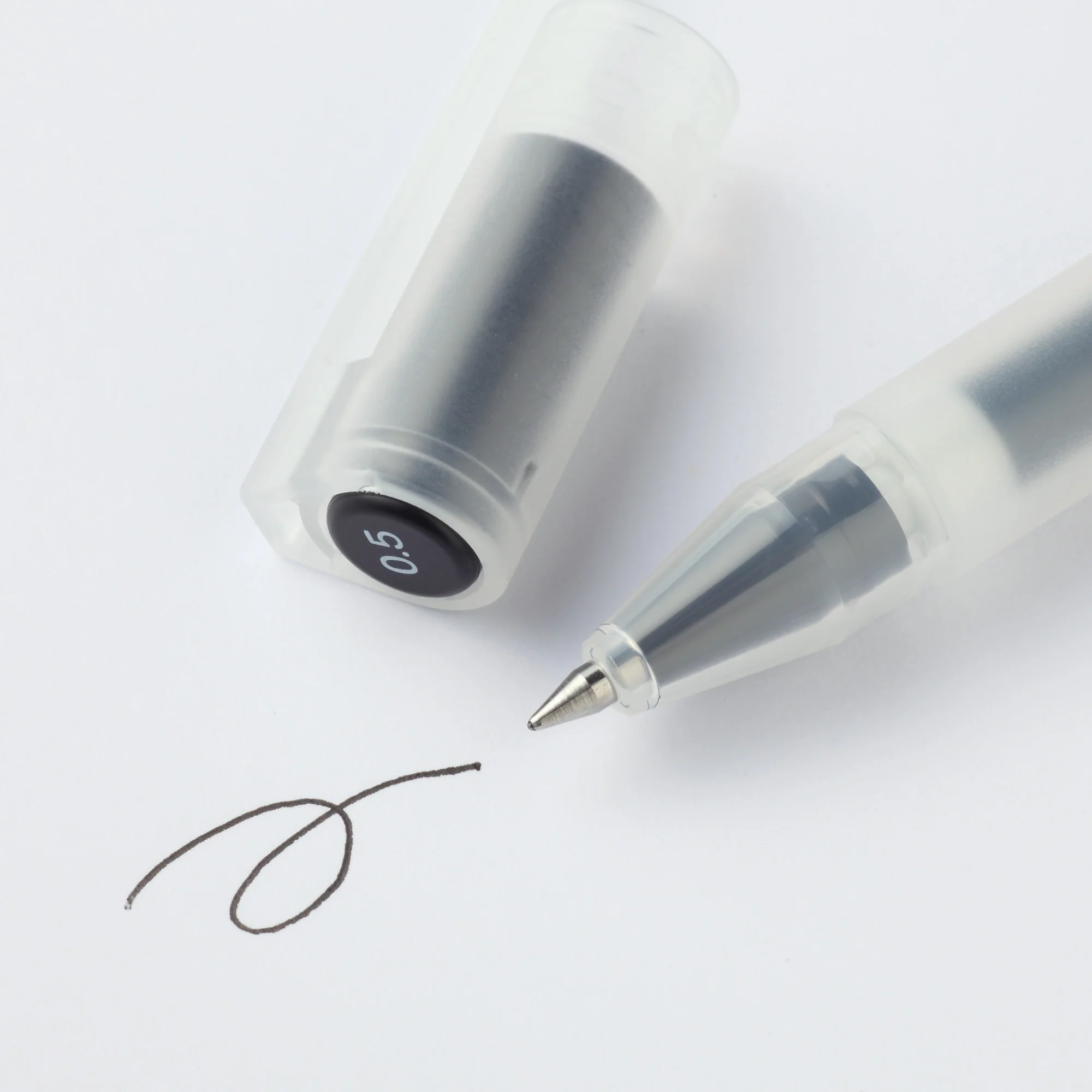 Gel Ink Cap Type Ballpoint Pen 0.5mm - Image 4