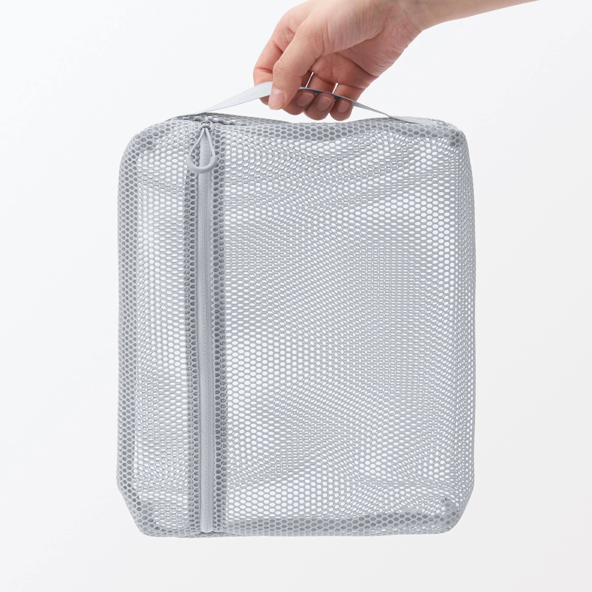 Gusset Mesh Case Large - Gray - Image 2