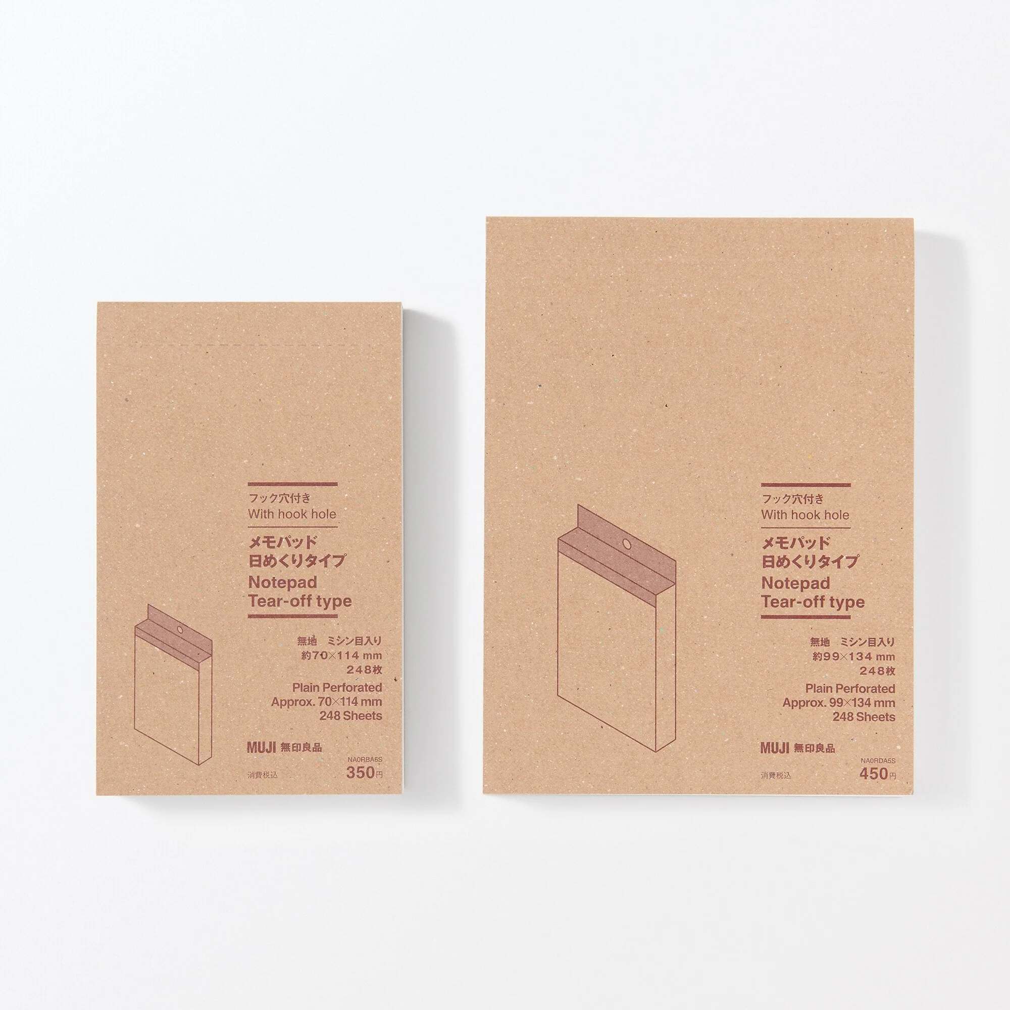 Hanging Tear-Off Notepad (W2.8 x L4.5") - Image 7