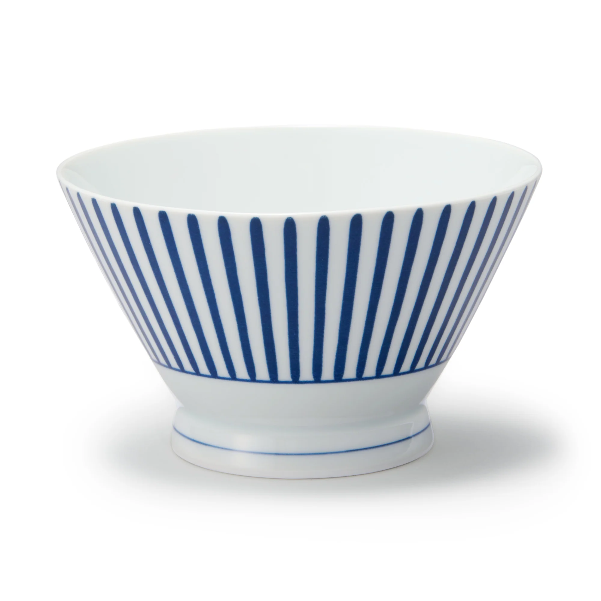 Hasami Ware Rice Bowl - Stripes Pattern - Image 10