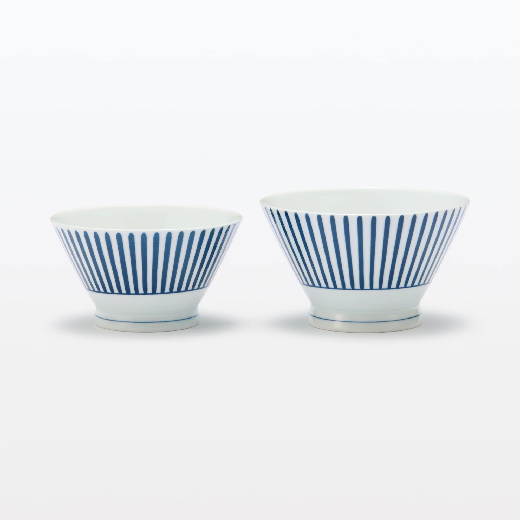 Hasami Ware Rice Bowl - Stripes Pattern - Image 16