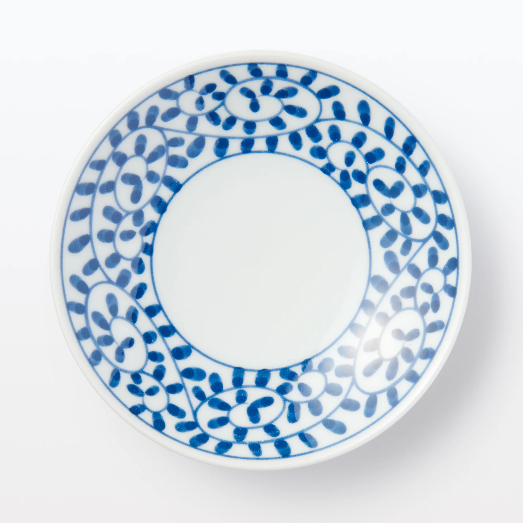 Hasami Ware Small Plate - Arabesque Pattern - Image 2