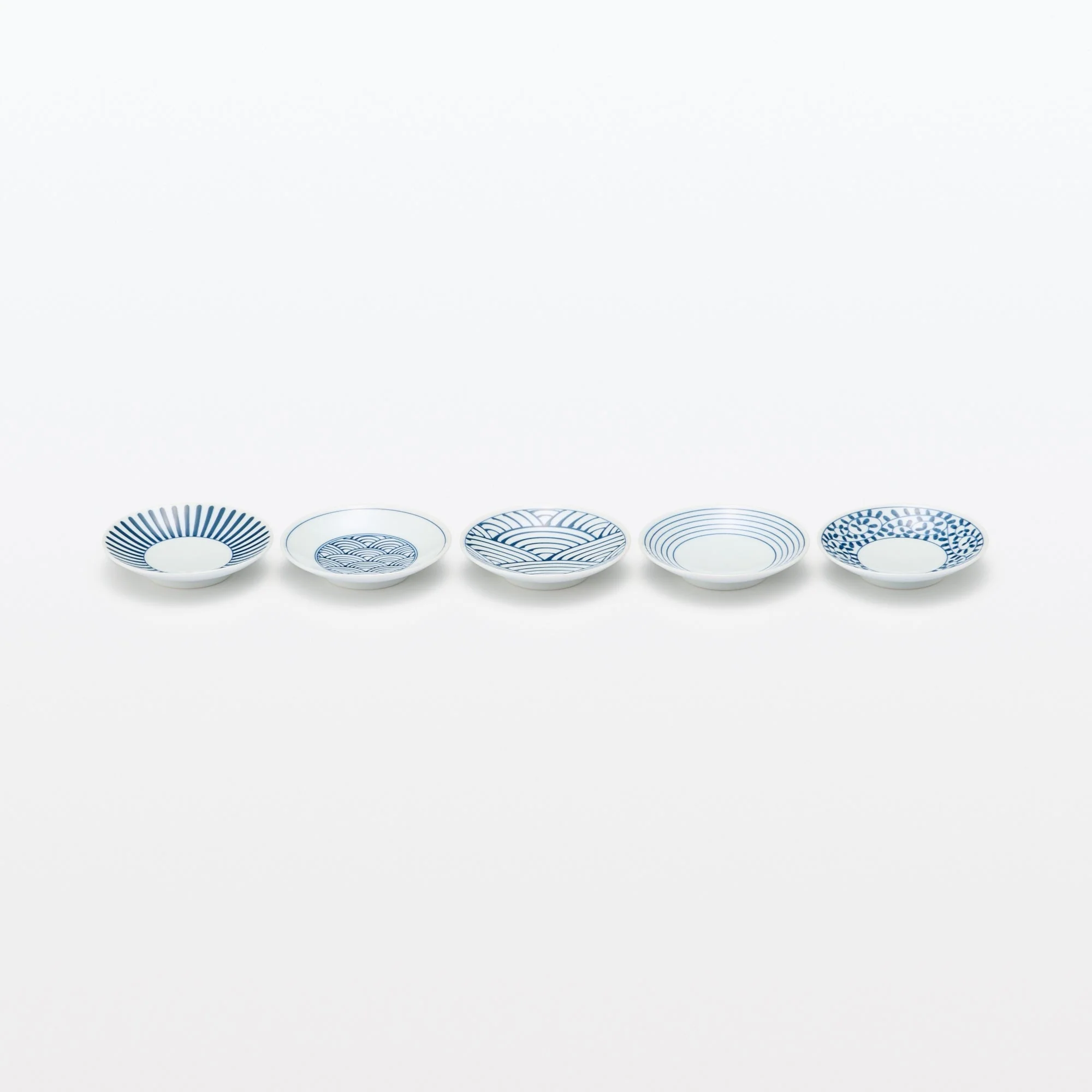 Hasami Ware Small Plate - Large Wave Pattern - Image 8