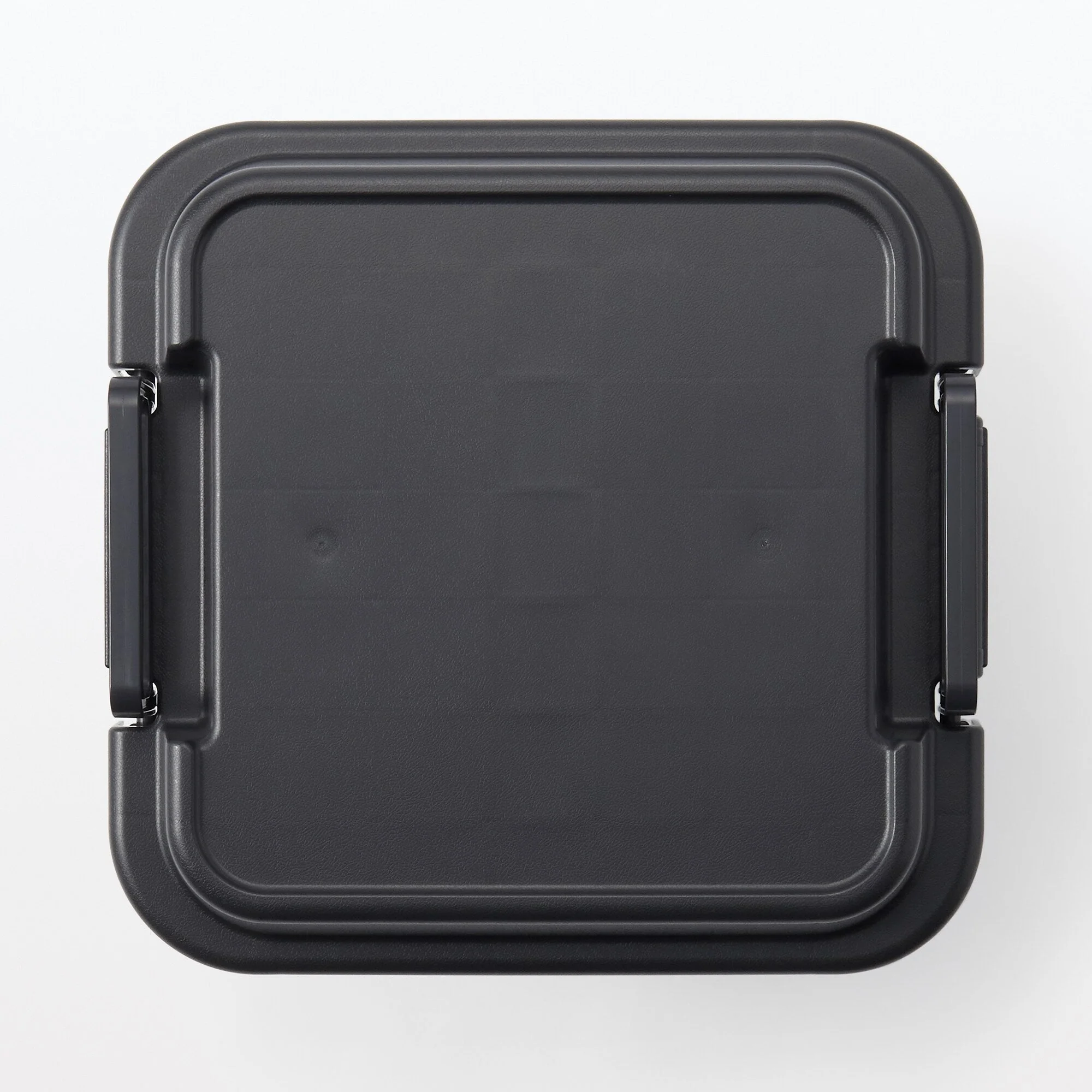 Heavy Duty Polypropylene Storage Box - Dark Gray - Small 7.9 gal - Image 3