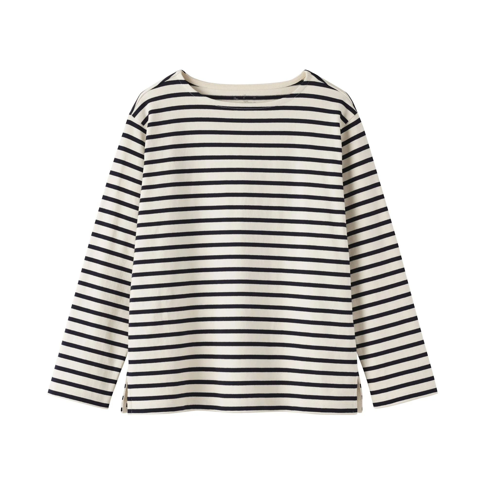 Heavyweight Cotton Boatneck T-Shirt - Image 47
