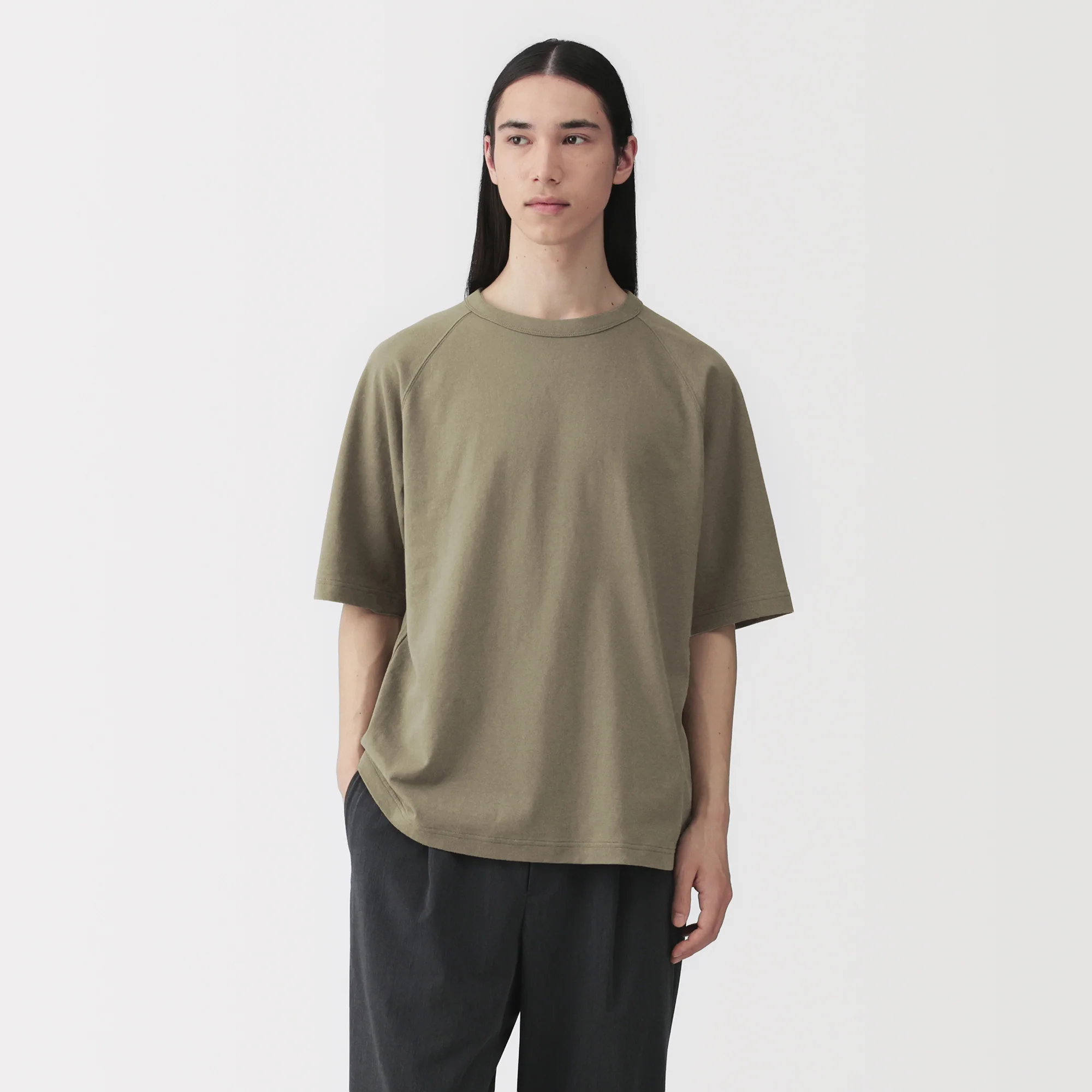 Heavyweight Cotton Half Sleeve T-Shirt - Image 11