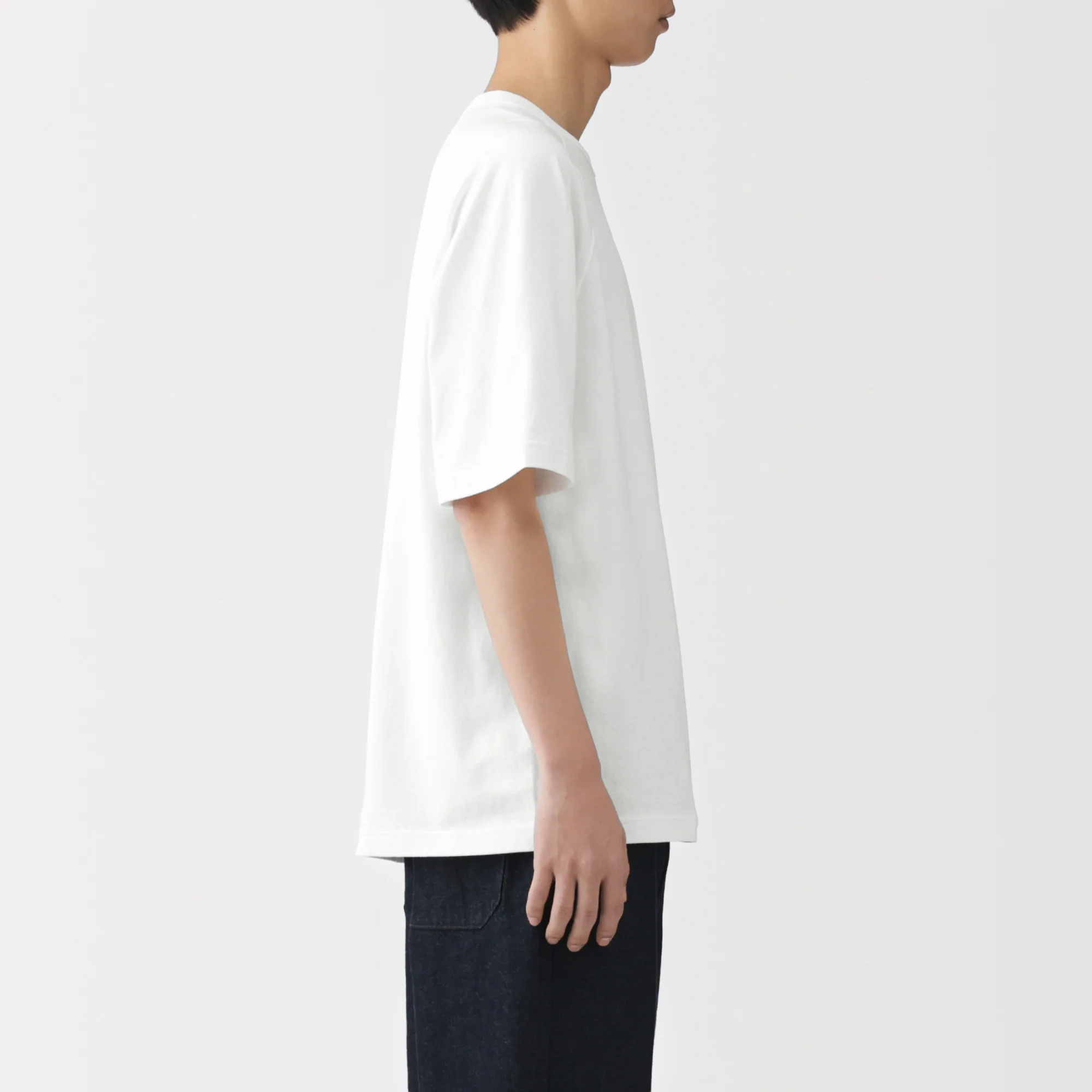 Heavyweight Cotton Half Sleeve T-Shirt - Image 21