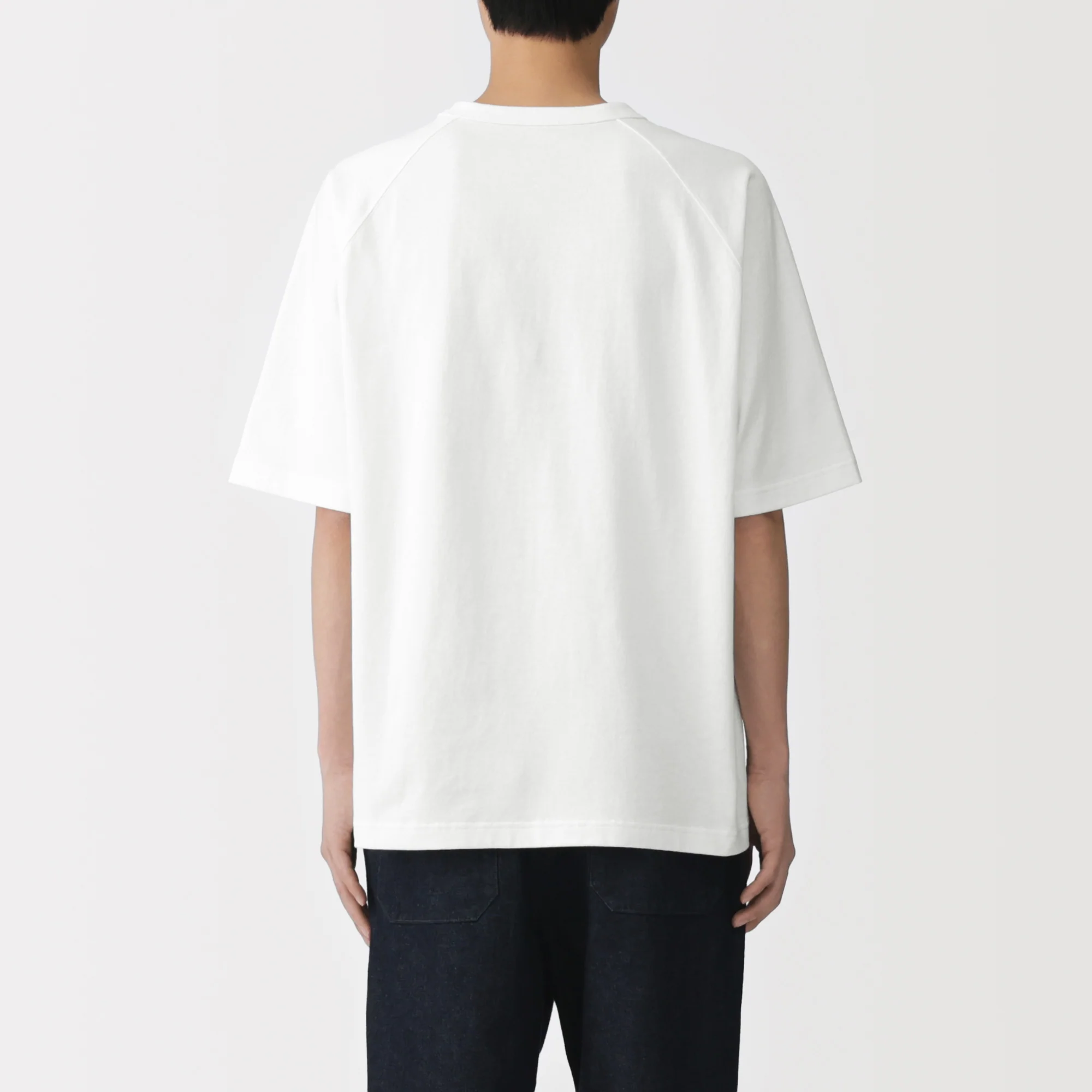 Heavyweight Cotton Half Sleeve T-Shirt - Image 6