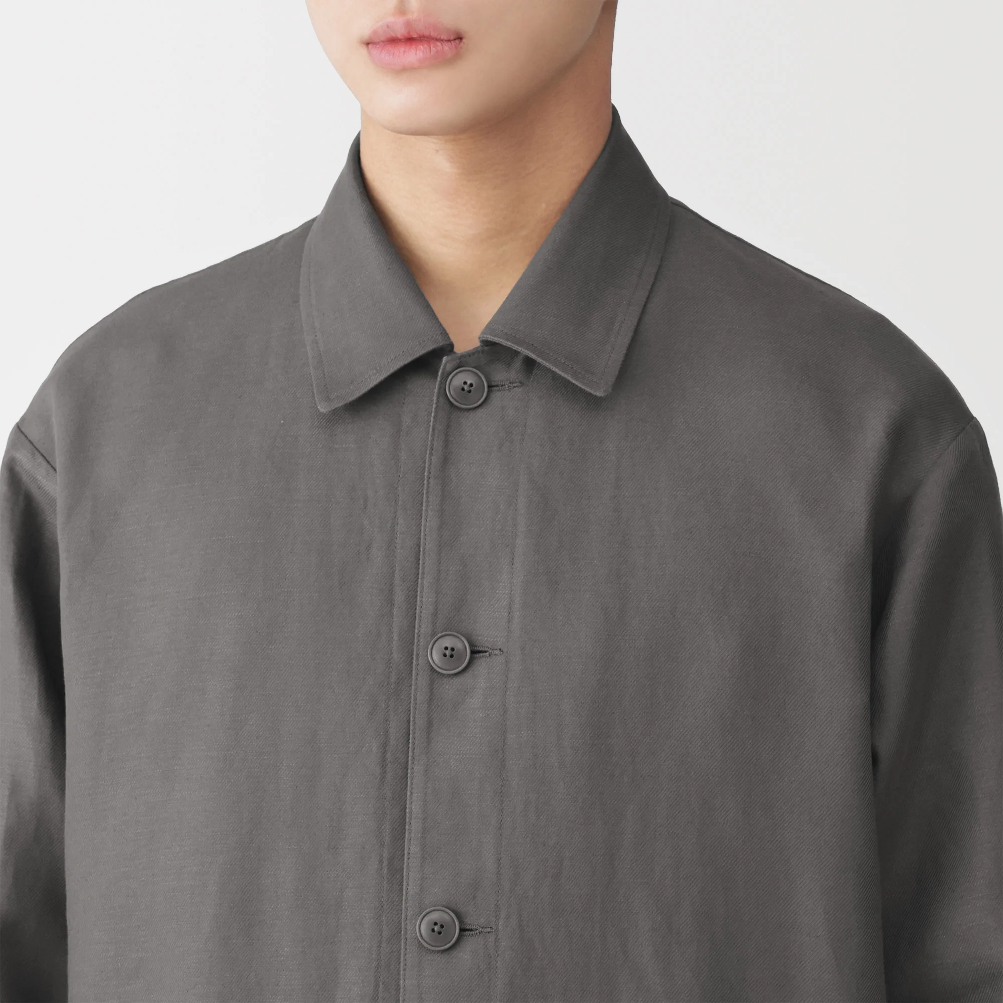Hemp Blend Twill Jacket - Image 16