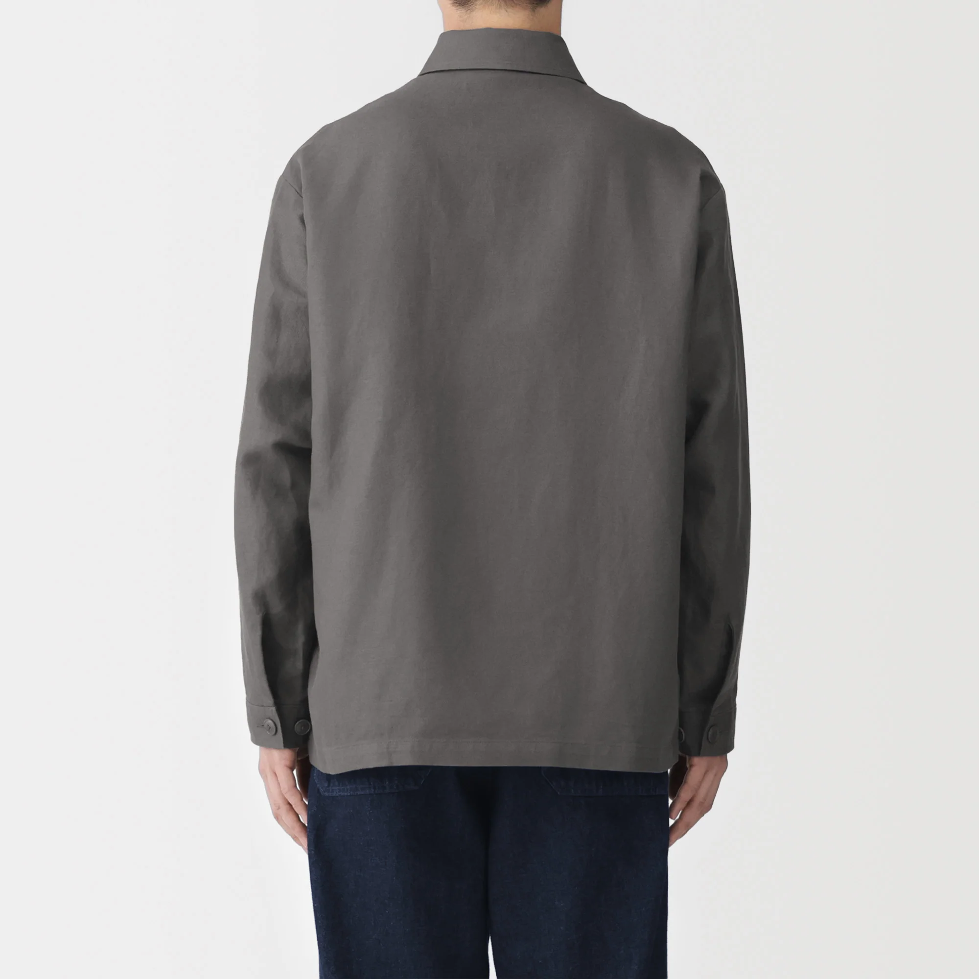 Hemp Blend Twill Jacket - Image 6