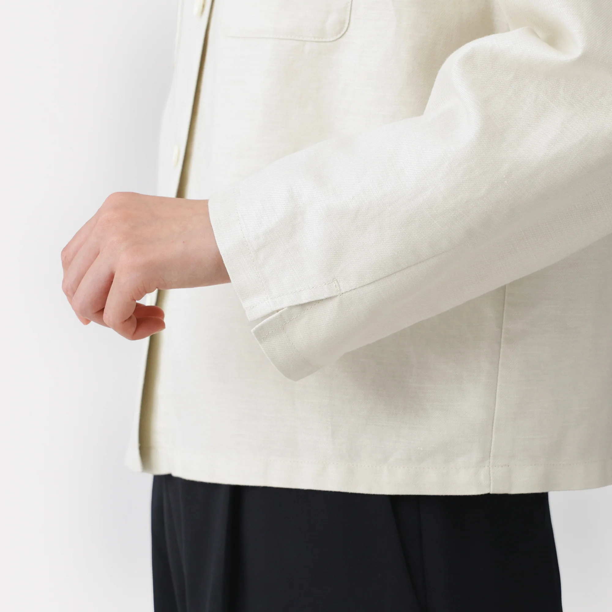 Hemp Blend Twill Shirt - Image 16