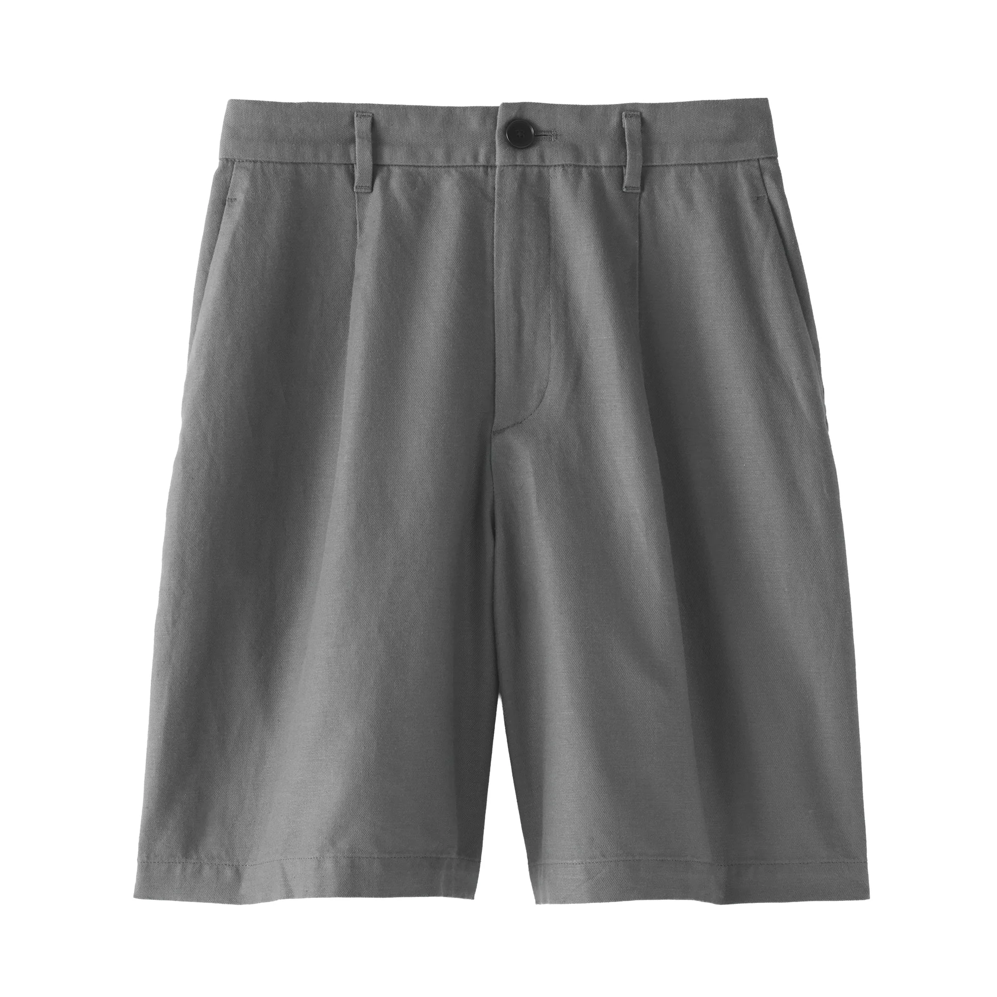 Hemp Blend Twill Shorts - Image 11