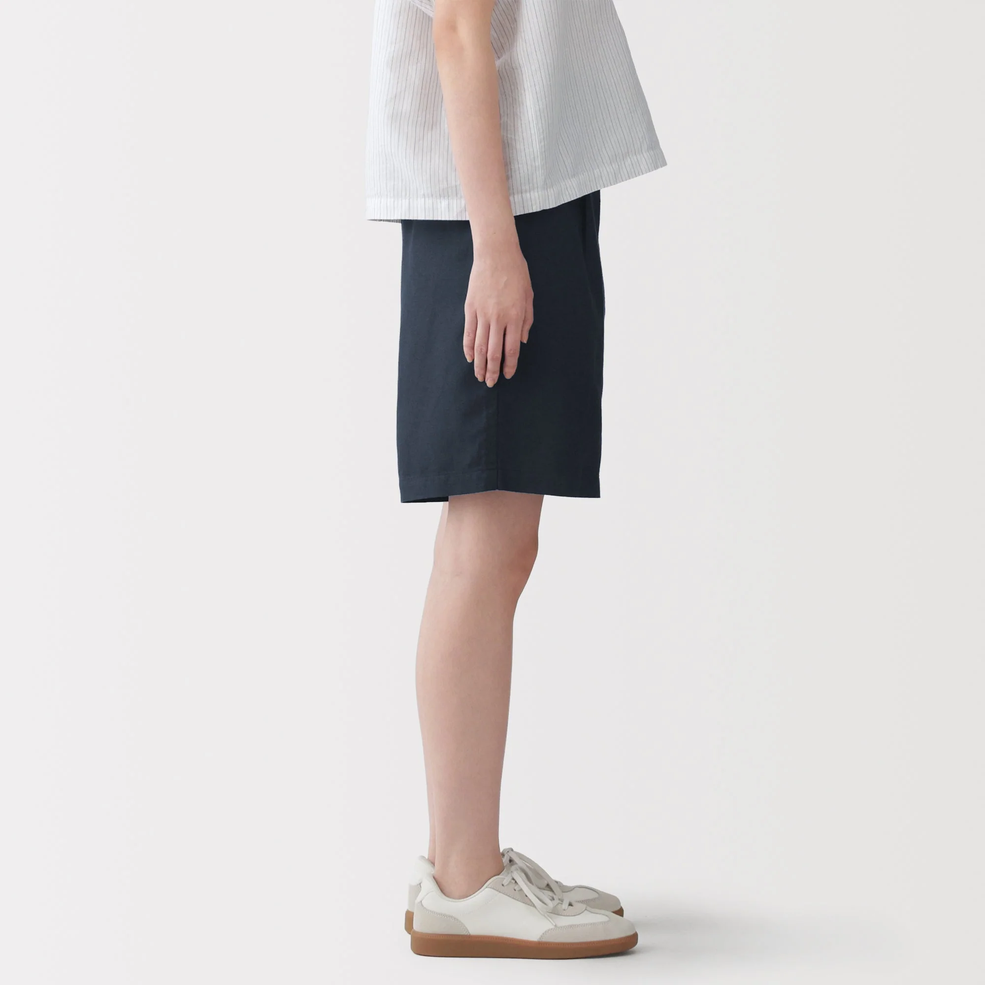 Hemp Blend Twill Shorts - Image 14