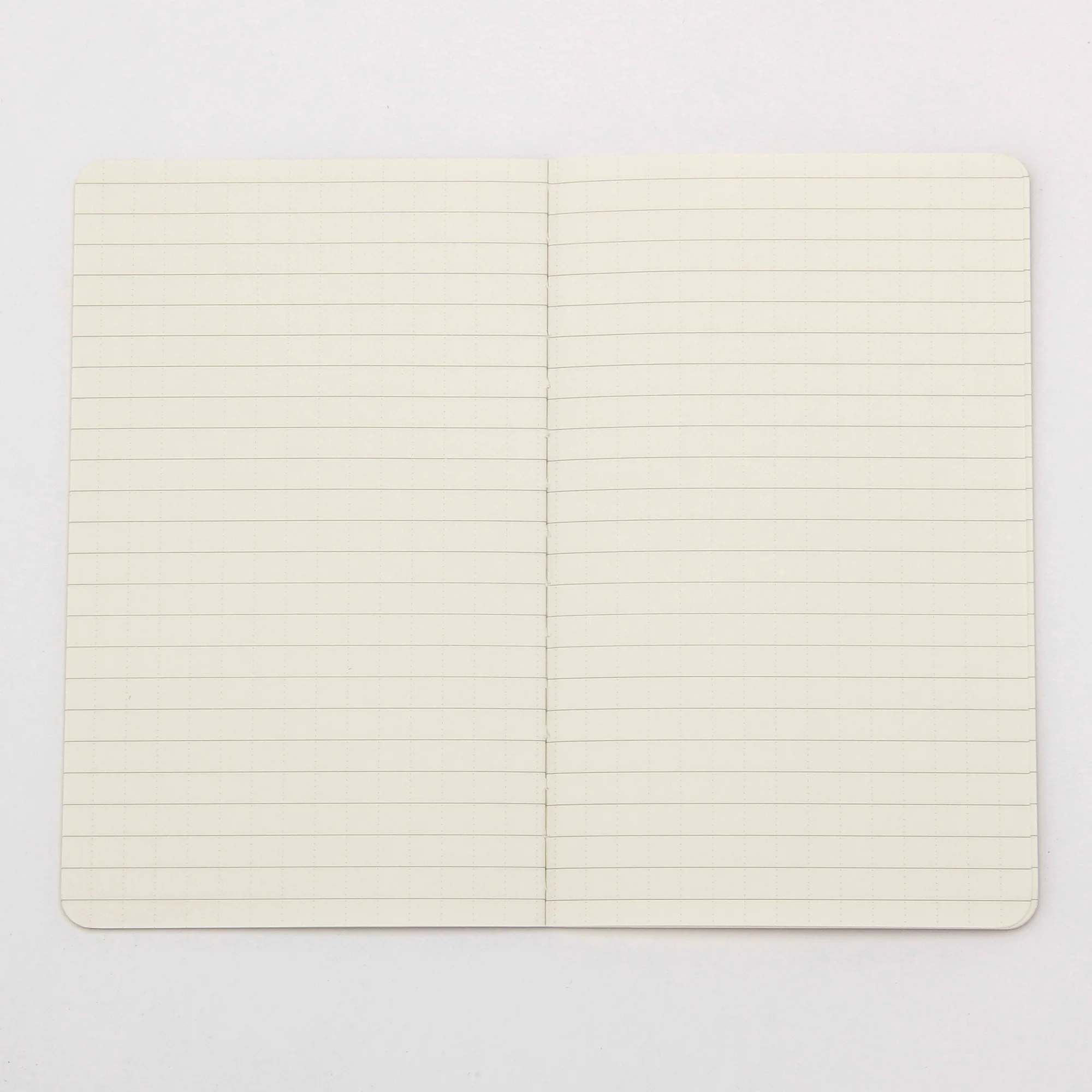 High Quality Paper Bind Slim Notebook - Horizontal Line and Vertical Dot Grid - Image 4