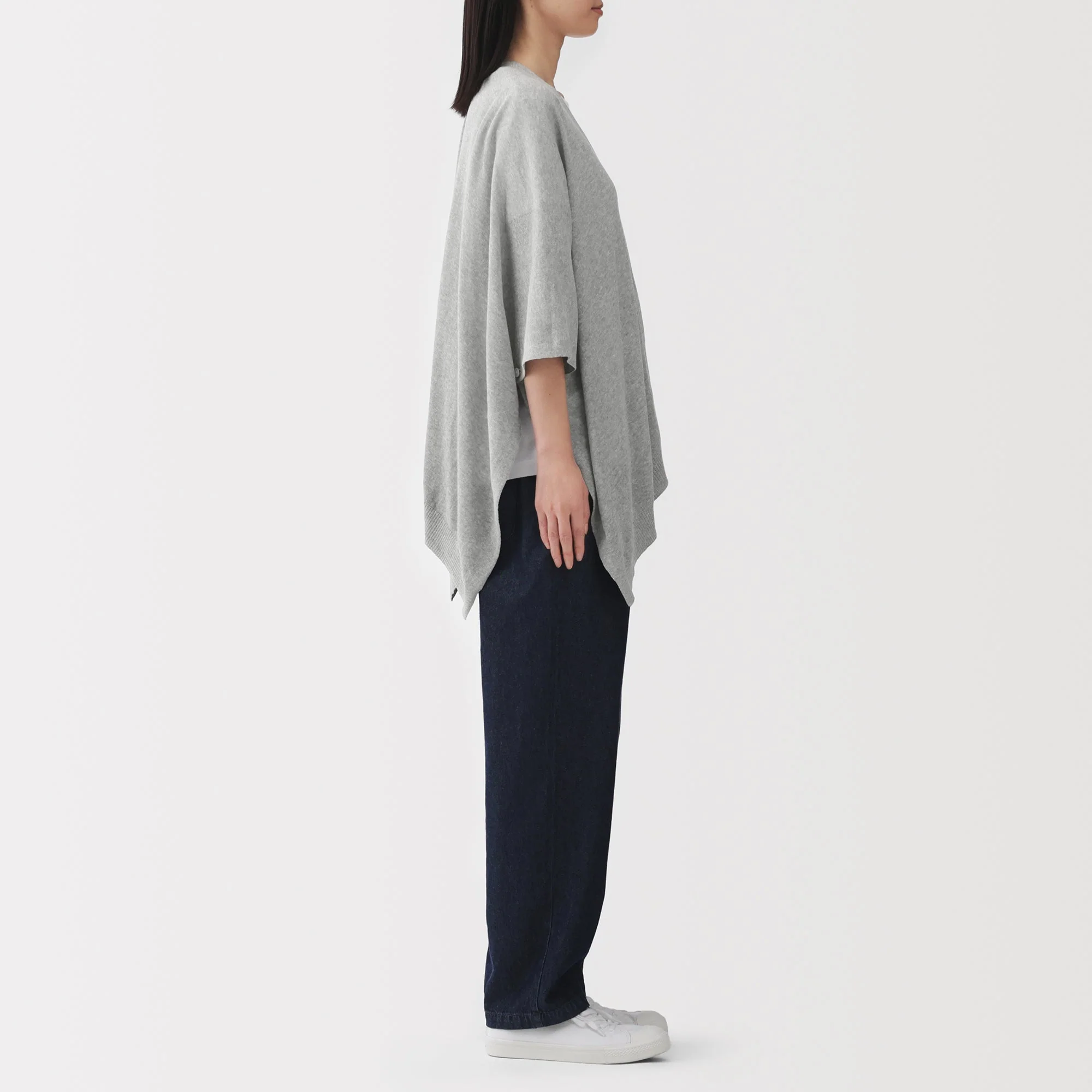 High-Twist Cotton Buttoned Bolero - Image 22