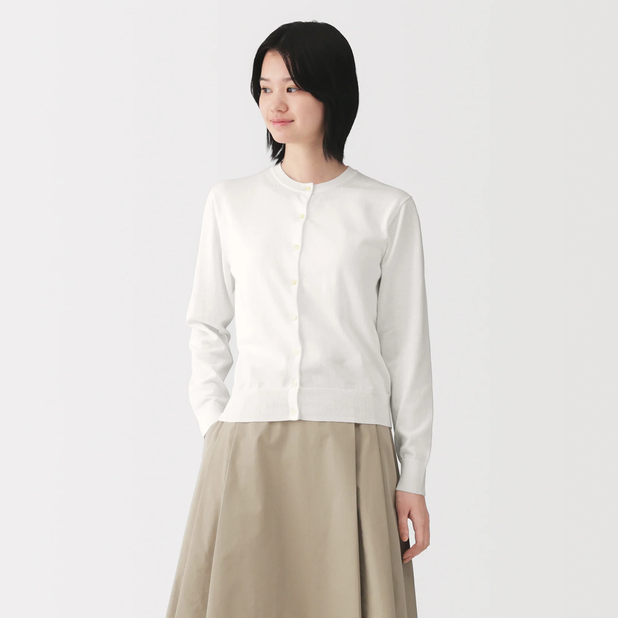 High-Twist Cotton Cardigan - Image 19